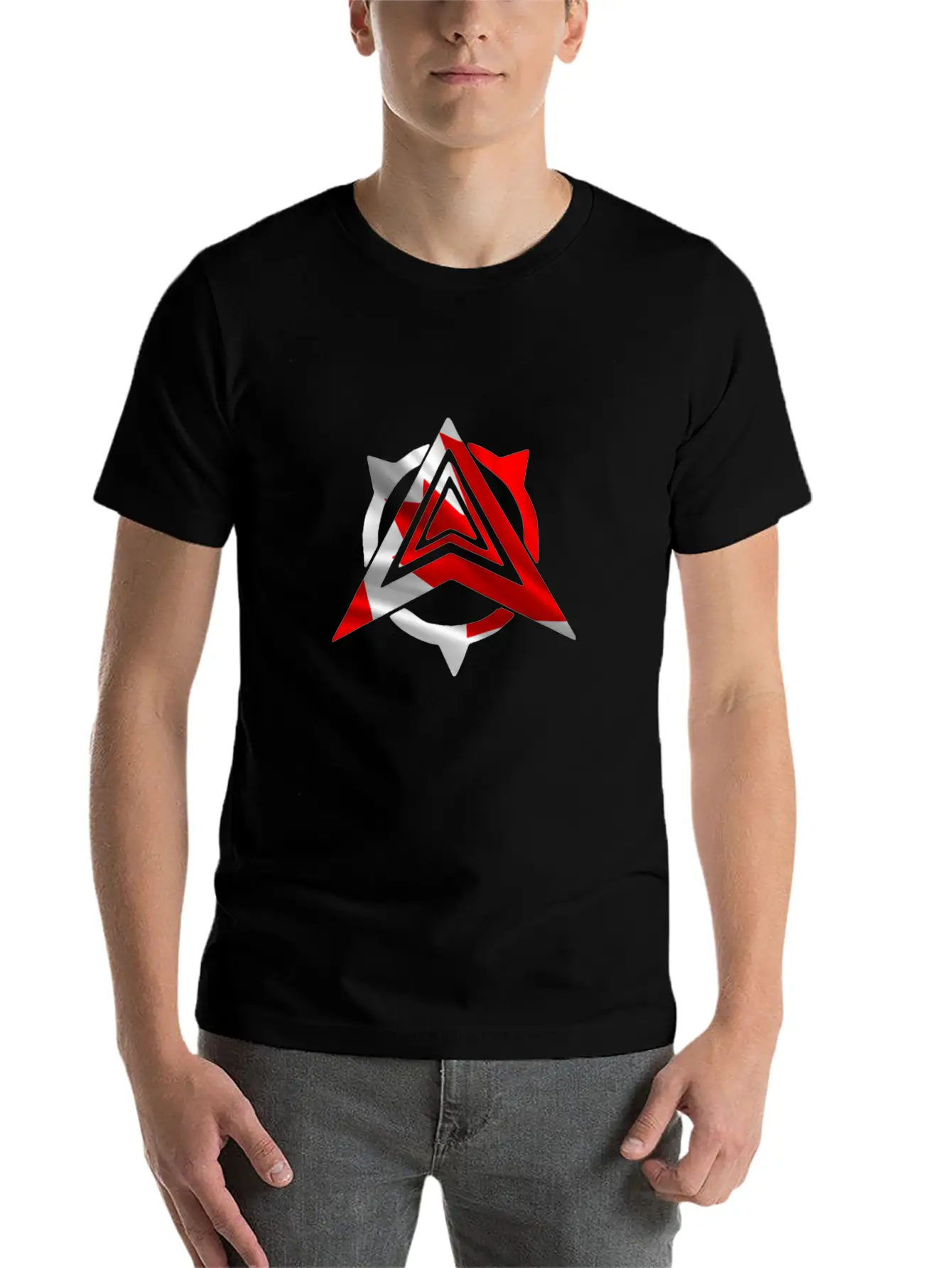 Canada Flag Stylish Everyday T-Shirt – Unisex Basic Cotton Tee