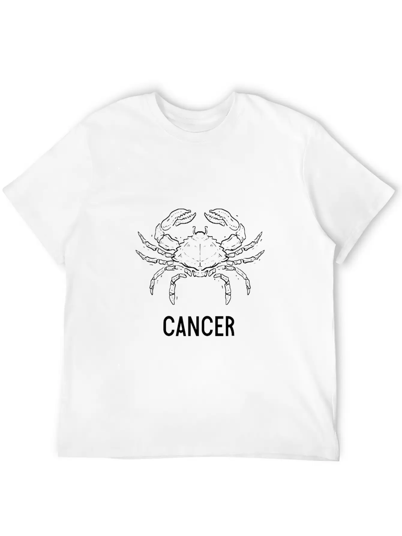 Cancer Astrology Birthday Gift Zodiac Signs Comfortable Minimalist Graphic Tee – Summer Style Essential