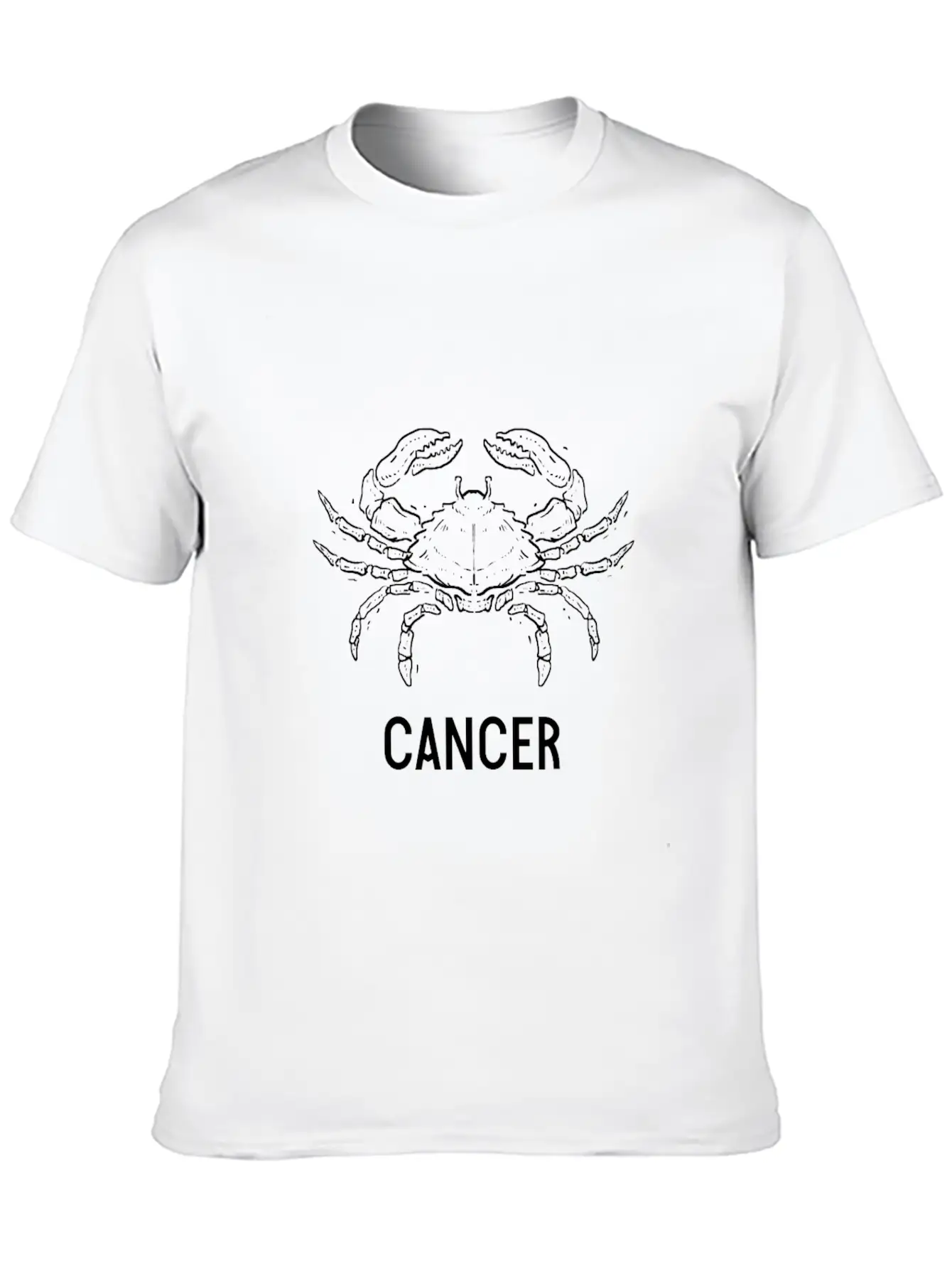 Cancer Astrology Birthday Gift Zodiac Signs Comfortable Minimalist Graphic Tee – Summer Style Essential
