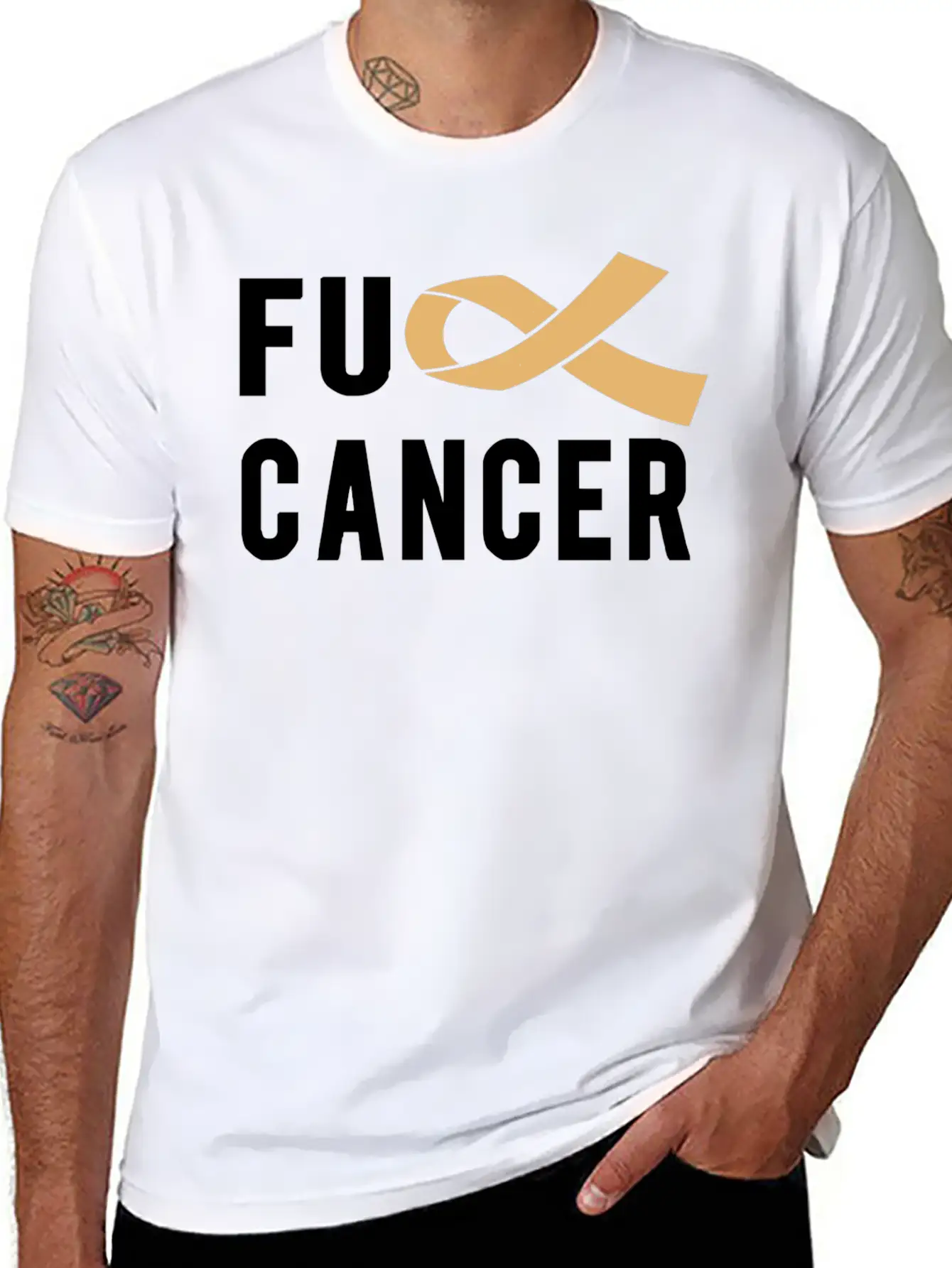Cancer Awareness Essential Unisex Summer Tee – Soft Cotton Casual Fit