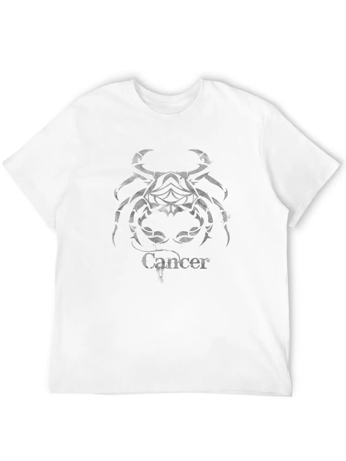 CANCER Timeless Short Sleeve Tee – Comfy And Minimalist Design