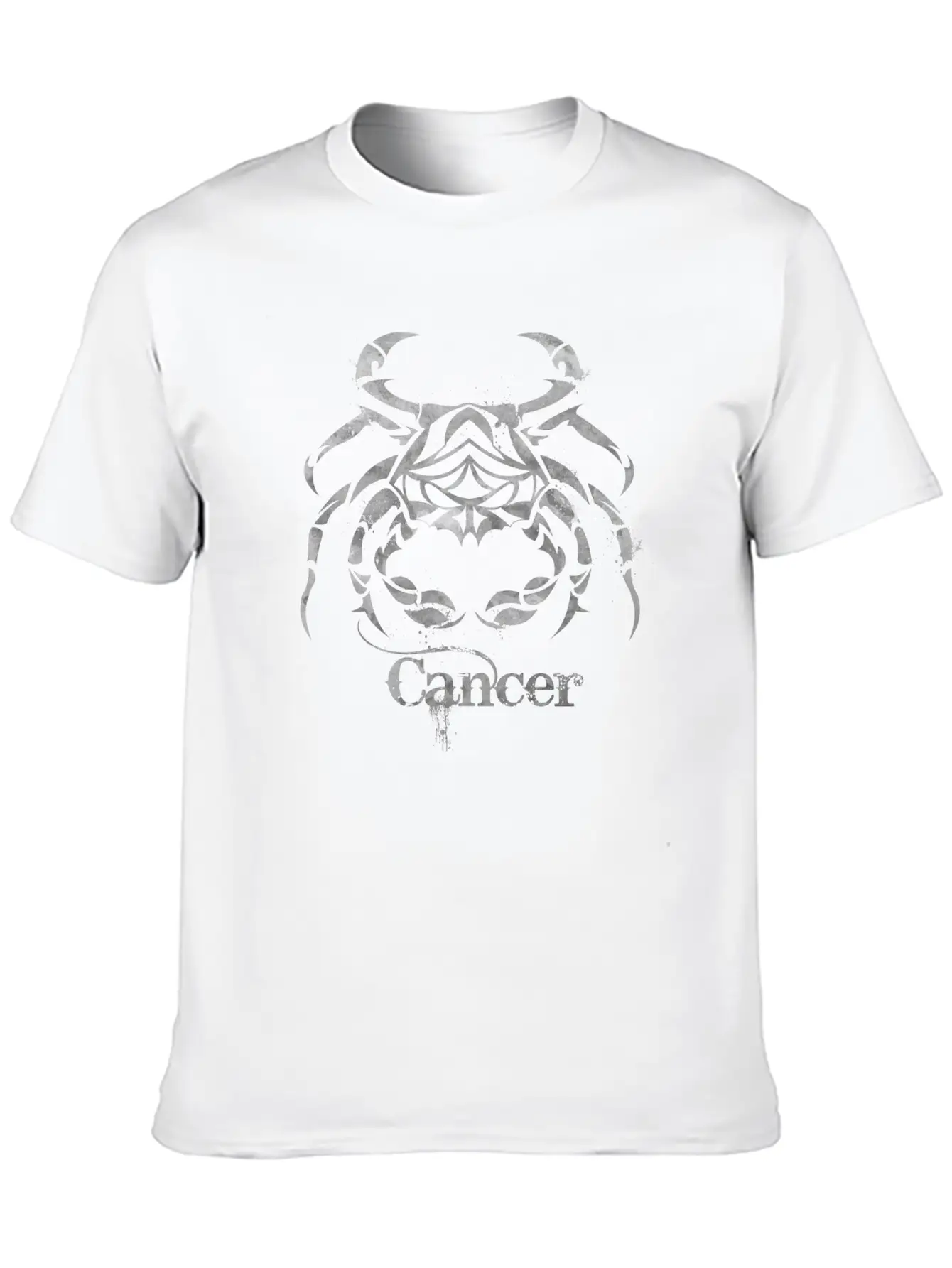 CANCER Timeless Short Sleeve Tee – Comfy And Minimalist Design