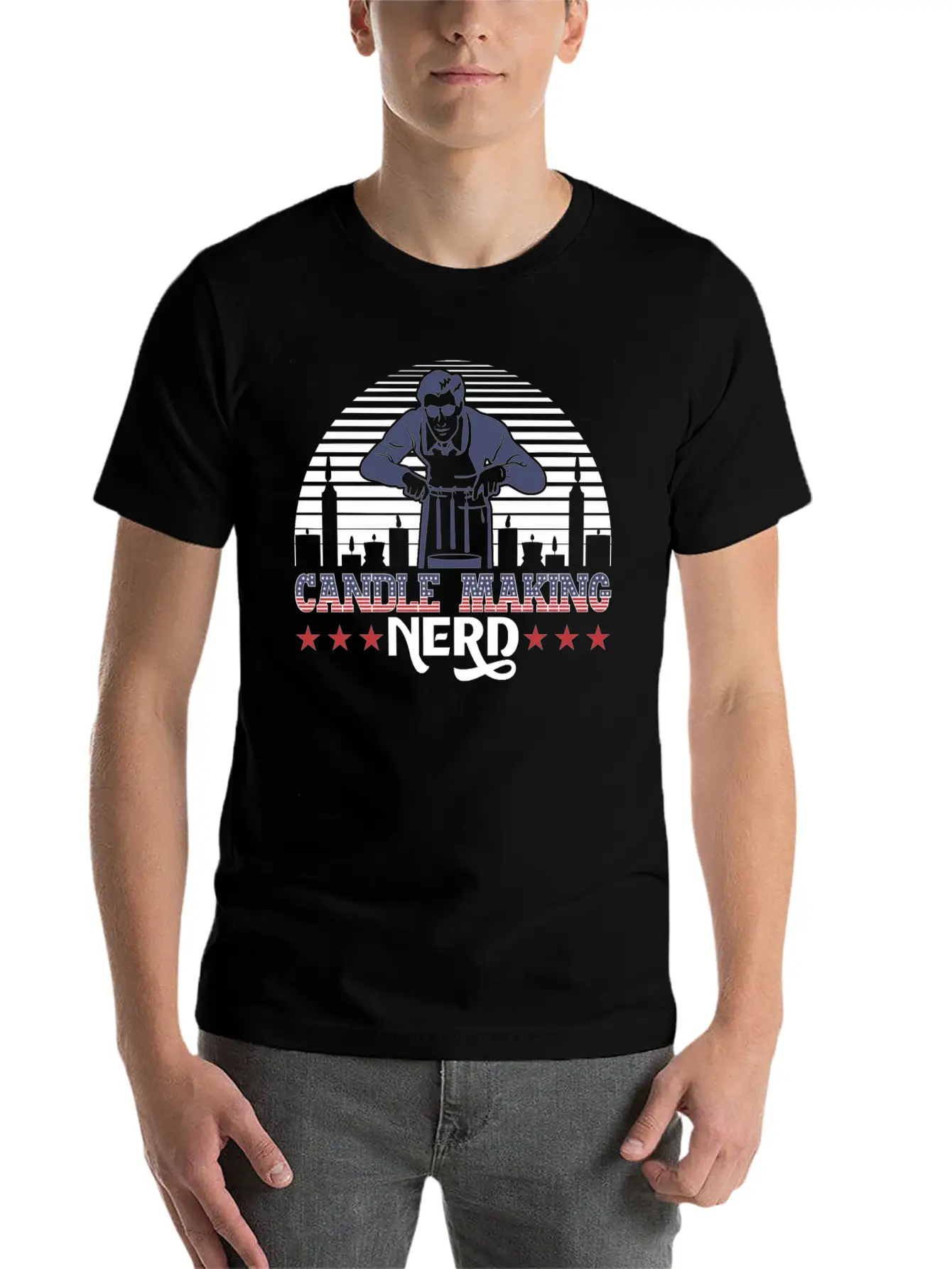 Candle Making Nerd Timeless Short Sleeve Tee – Comfy And Minimalist Design