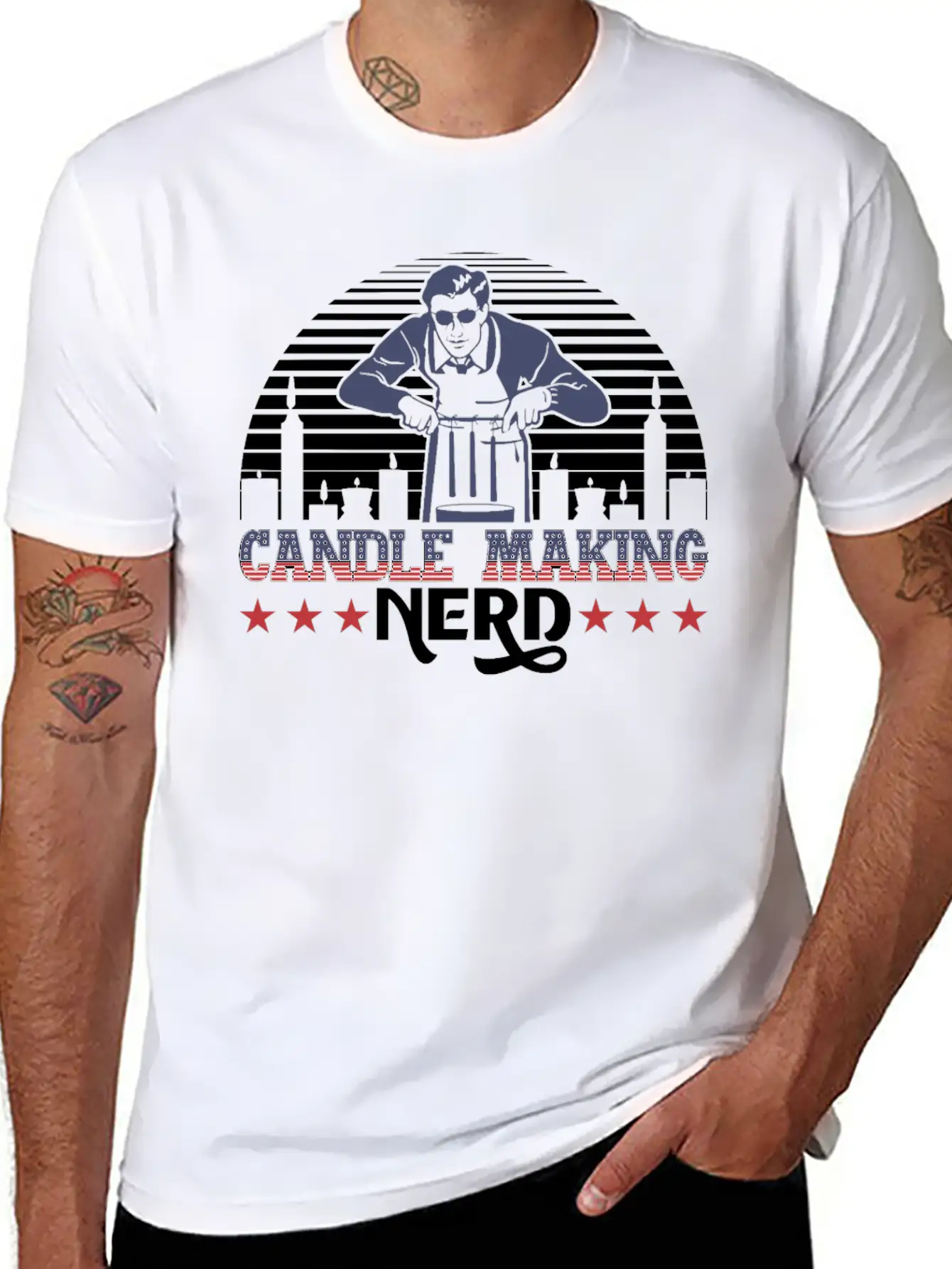 Candle Making Nerd Timeless Short Sleeve Tee – Comfy And Minimalist Design