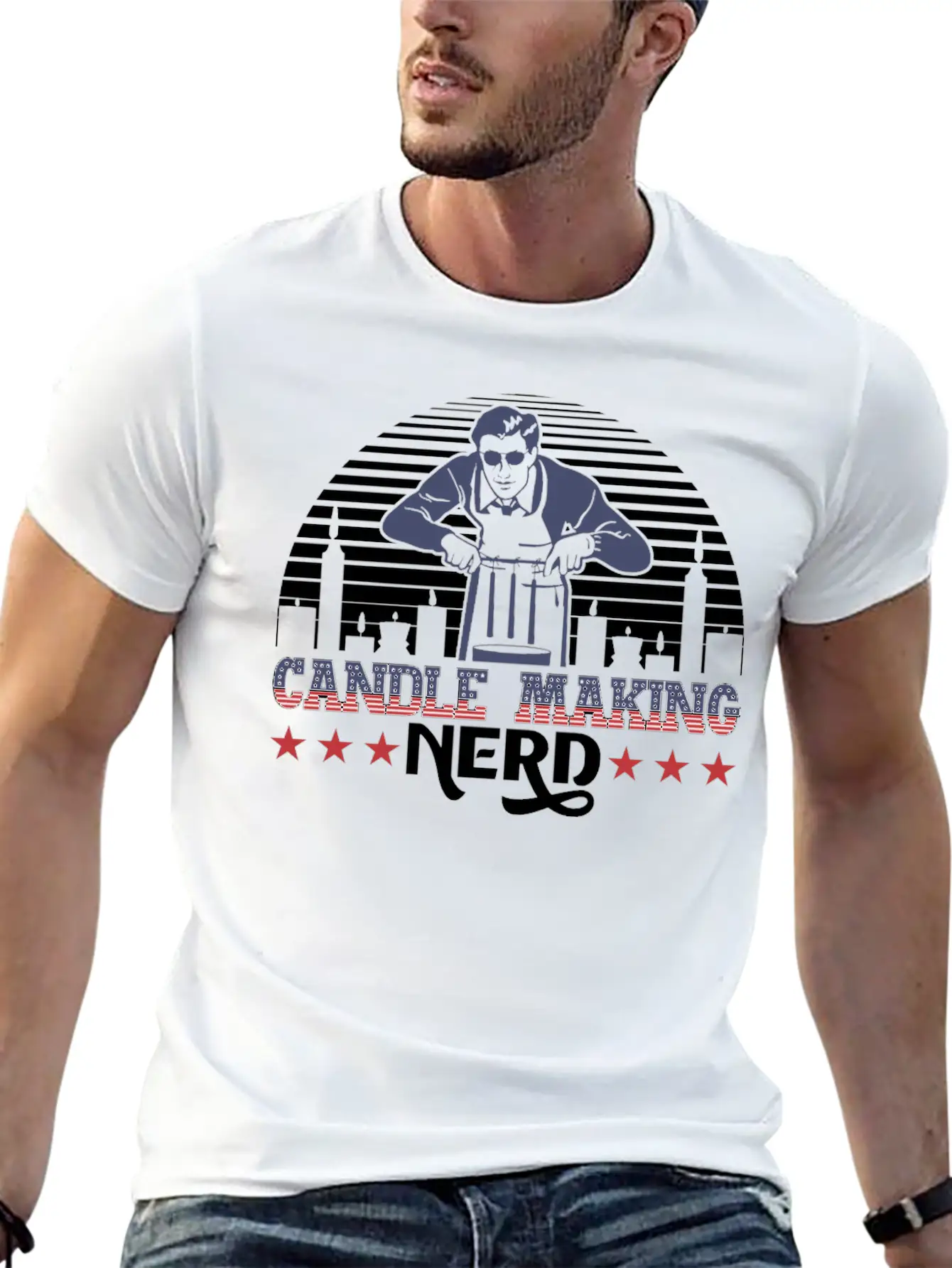 Candle Making Nerd Timeless Short Sleeve Tee – Comfy And Minimalist Design