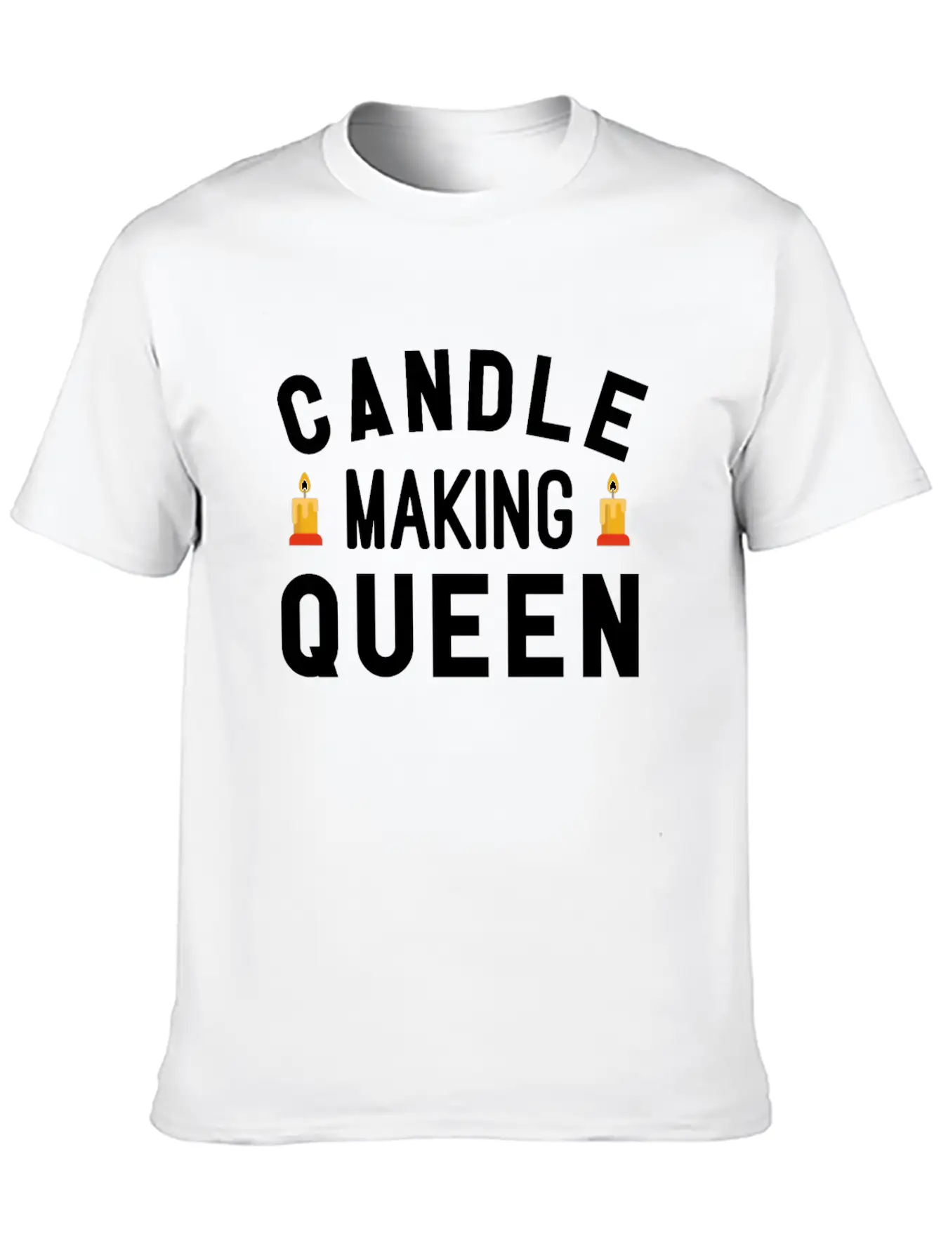 Candle Making Queen Wax Candle Maker Timeless Short Sleeve Tee – Comfy And Minimalist Design