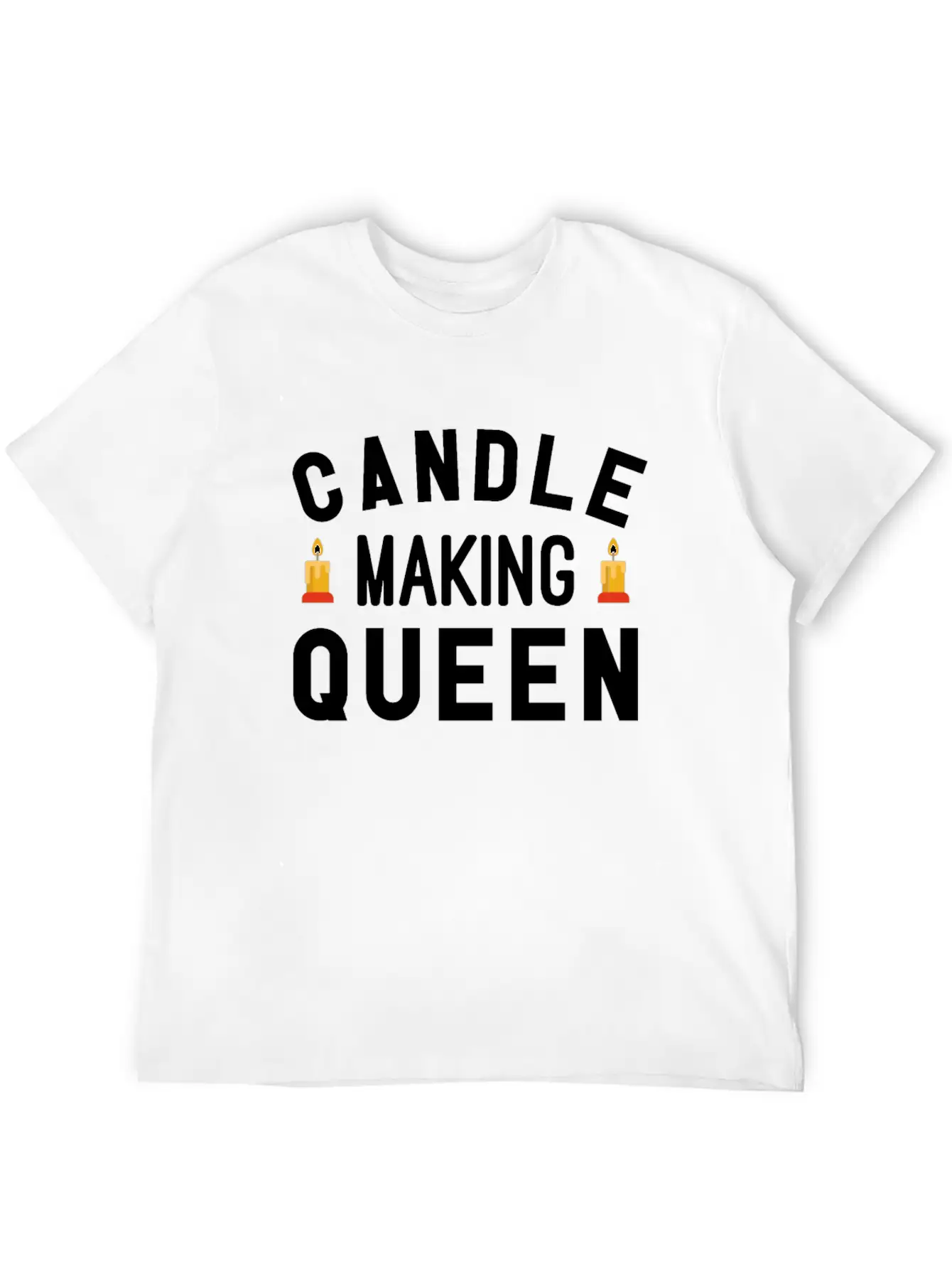 Candle Making Queen Wax Candle Maker Timeless Short Sleeve Tee – Comfy And Minimalist Design