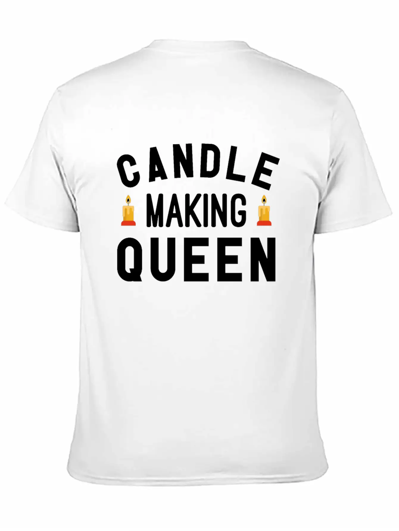 Candle Making Queen Wax Candle Maker Timeless Short Sleeve Tee – Comfy And Minimalist Design