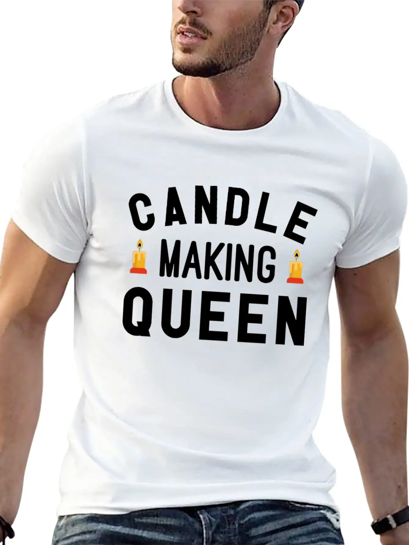 Candle Making Queen Wax Candle Maker Timeless Short Sleeve Tee – Comfy And Minimalist Design