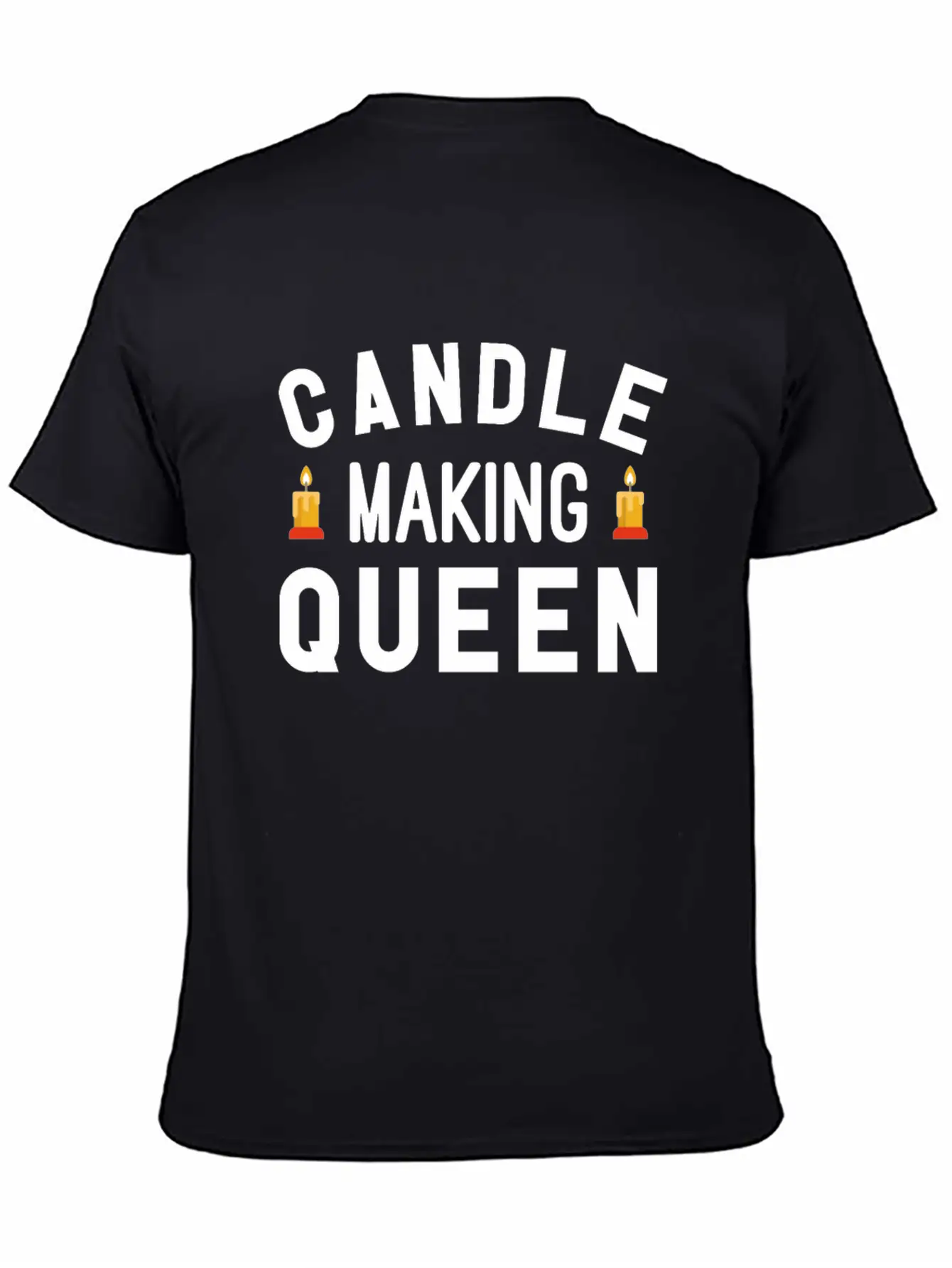 Candle Making Queen Wax Candle Maker Timeless Short Sleeve Tee – Comfy And Minimalist Design