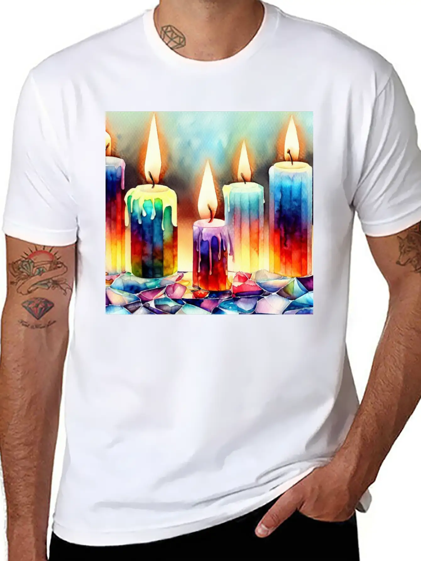 Candles Essential Unisex Summer Tee – Soft Cotton Casual Fit
