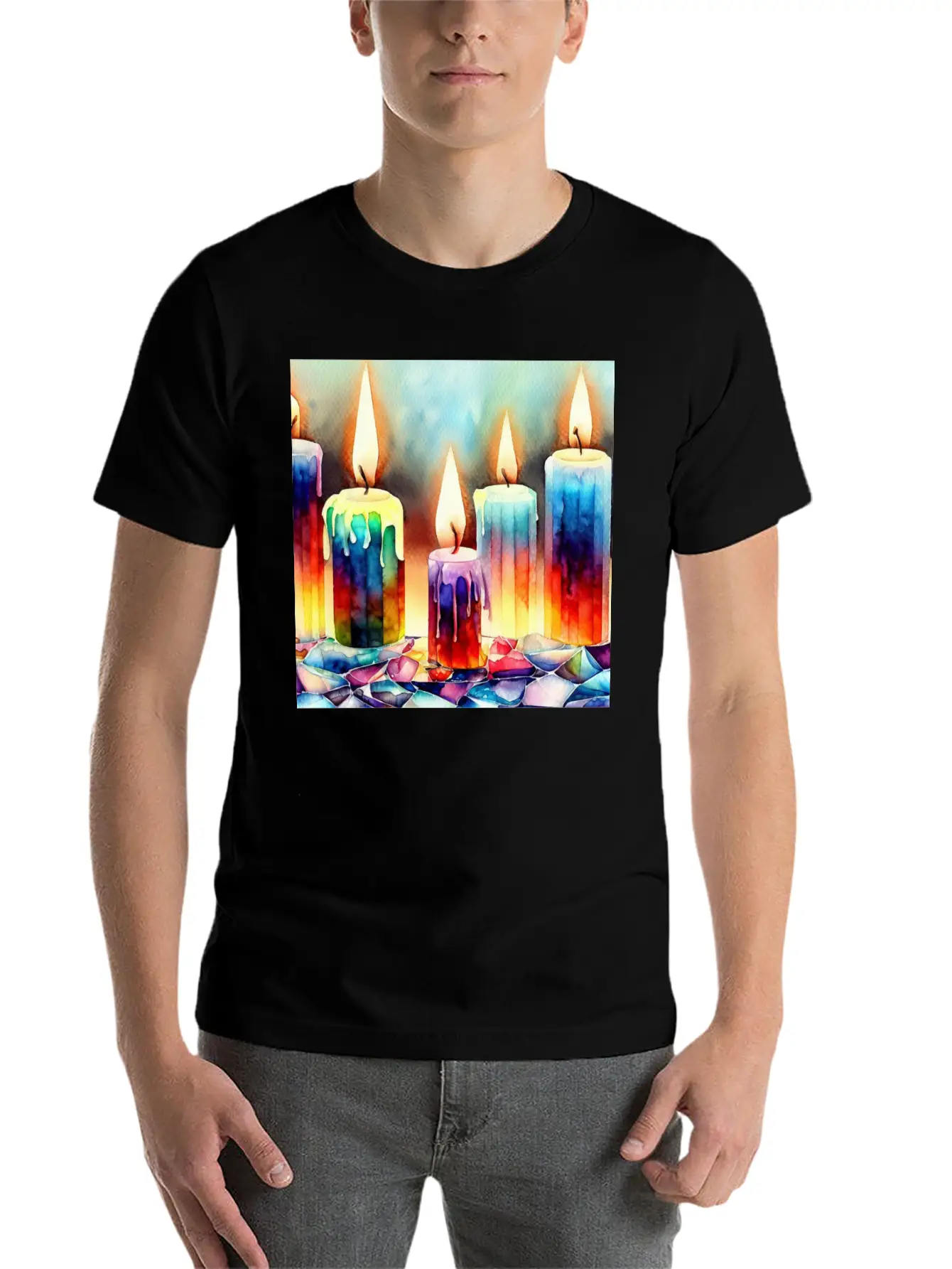 Candles Essential Unisex Summer Tee – Soft Cotton Casual Fit