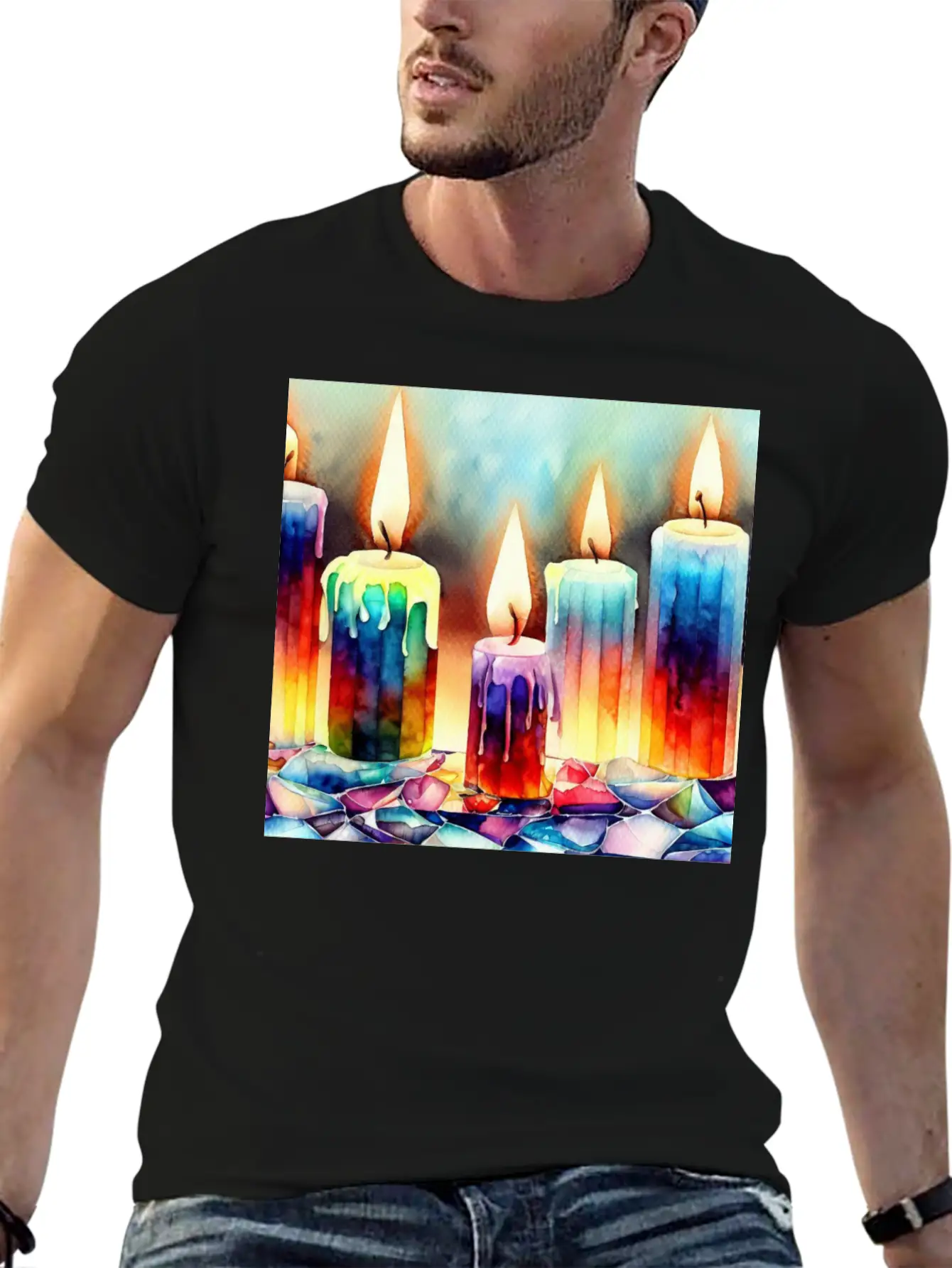 Candles Essential Unisex Summer Tee – Soft Cotton Casual Fit