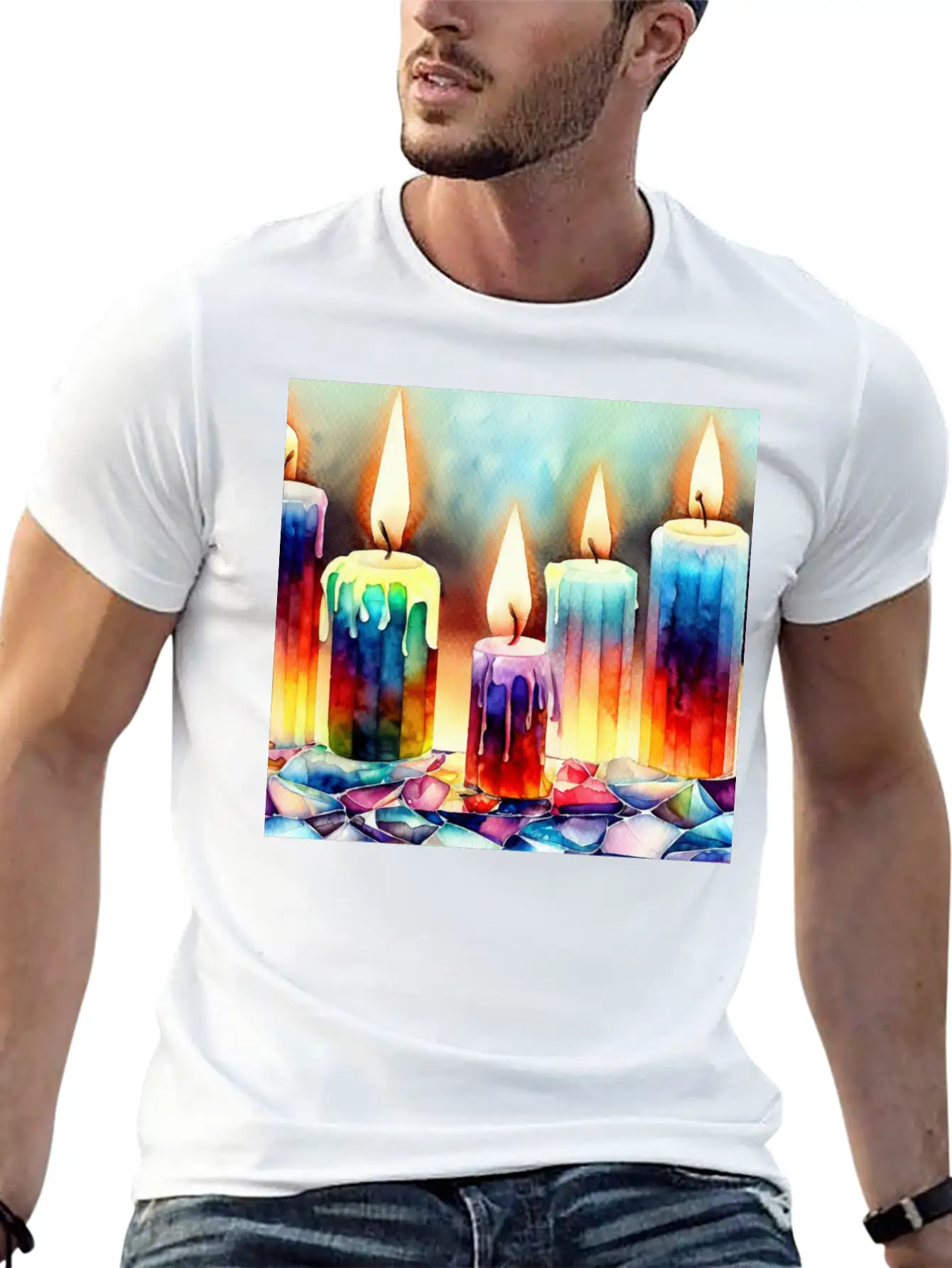 Candles Essential Unisex Summer Tee – Soft Cotton Casual Fit