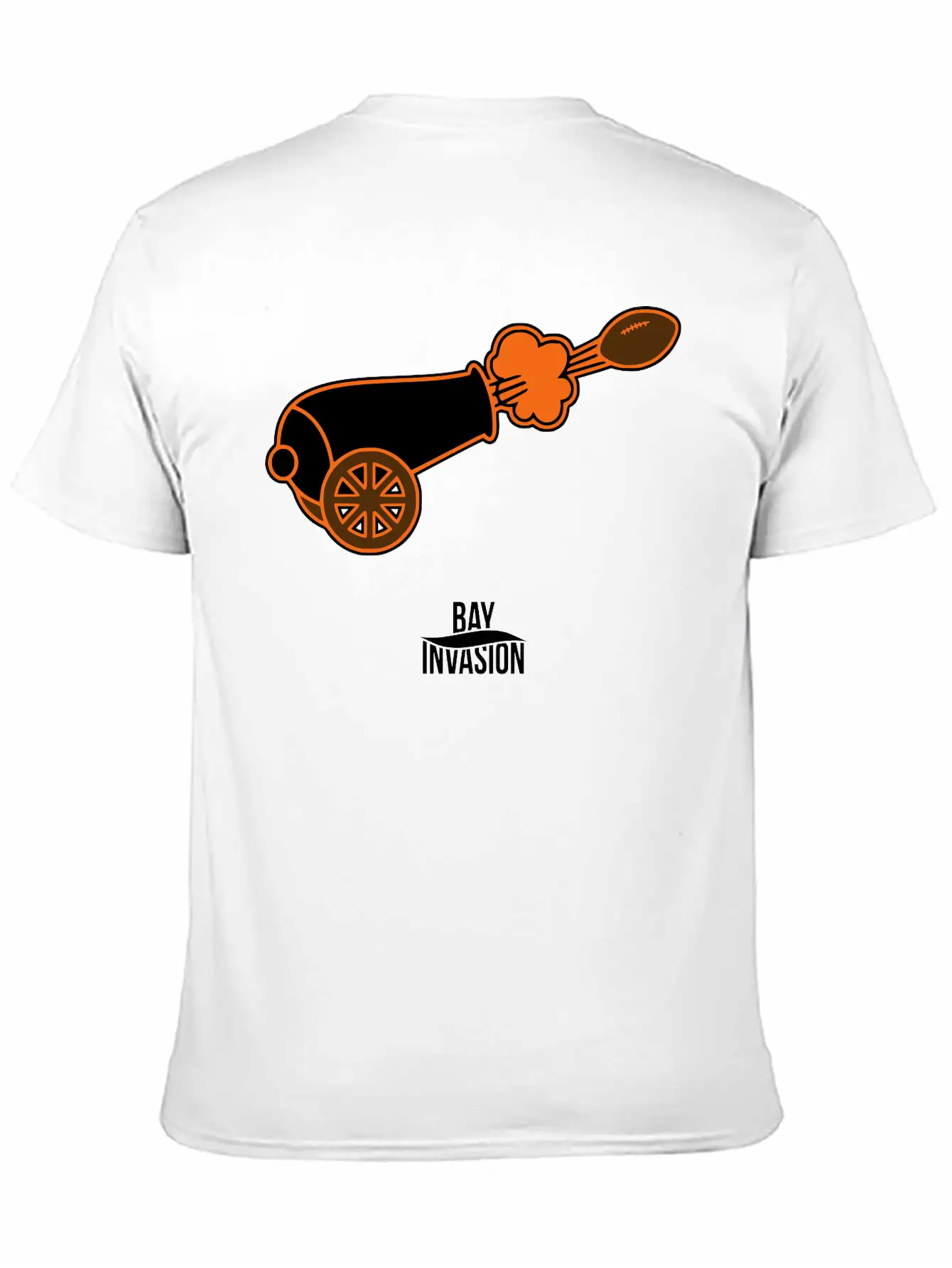 Cannon Fire - Tampa Bay Football - Bay Invasion Unisex Short Sleeve Soft Cotton T-Shirt – Casual Everyday Wear