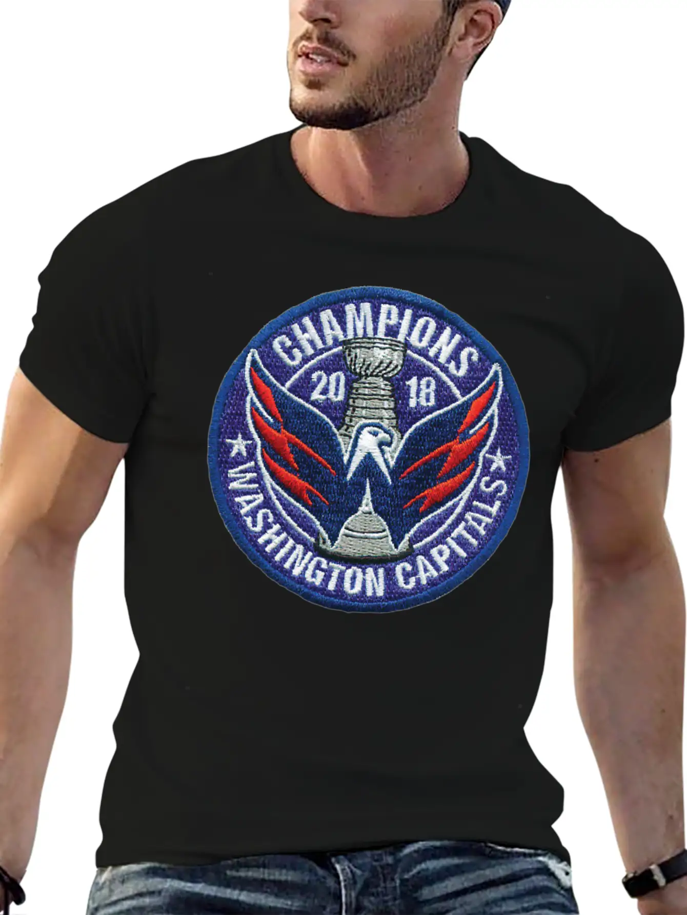 Capital's Championship Gear Unisex Short Sleeve Soft Cotton T-Shirt – Casual Everyday Wear