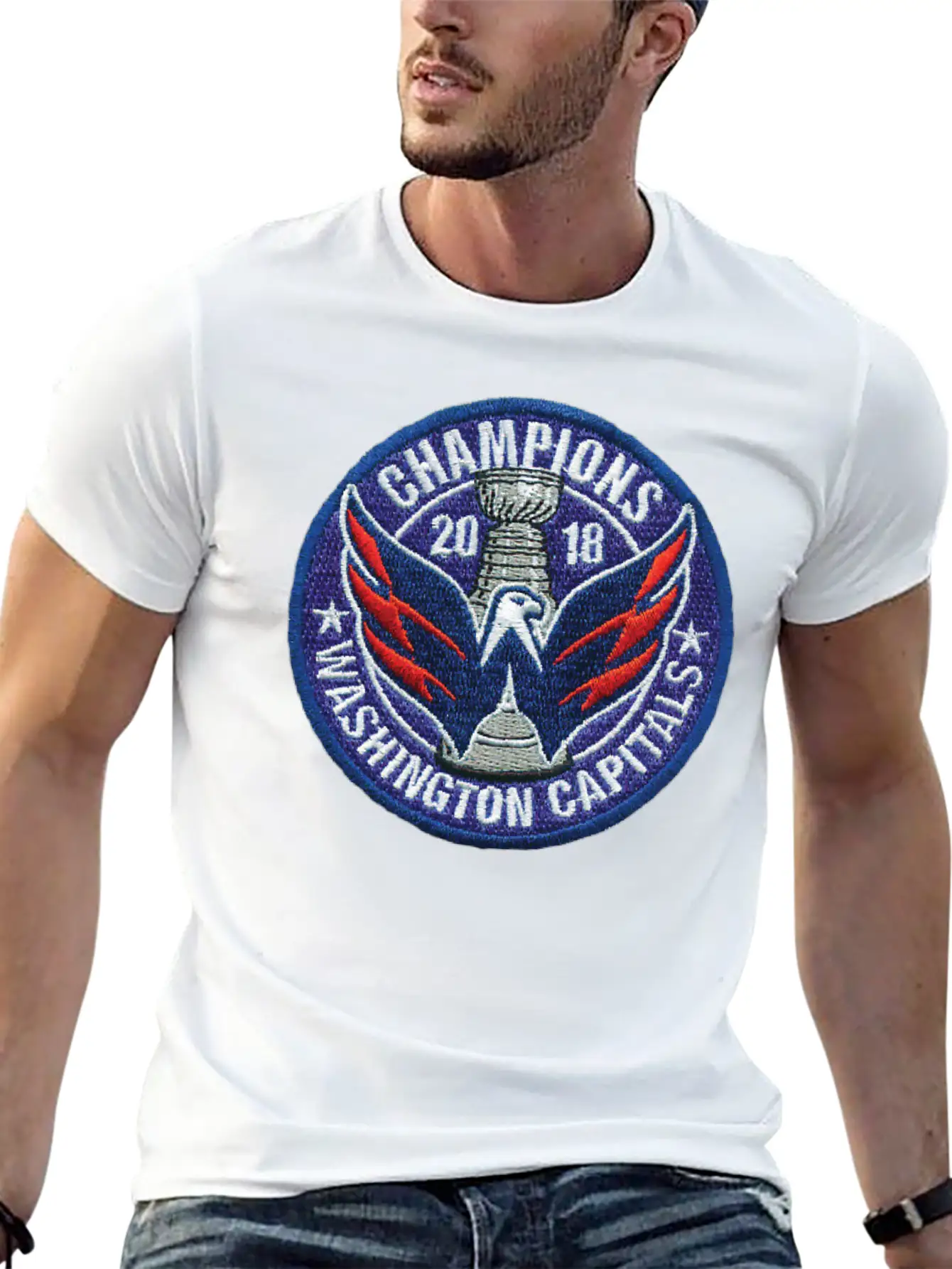 Capital's Championship Gear Unisex Short Sleeve Soft Cotton T-Shirt – Casual Everyday Wear