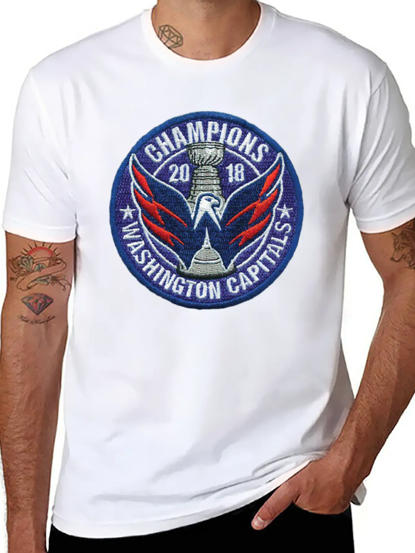 Capital's Championship Gear Unisex Short Sleeve Soft Cotton T-Shirt – Casual Everyday Wear