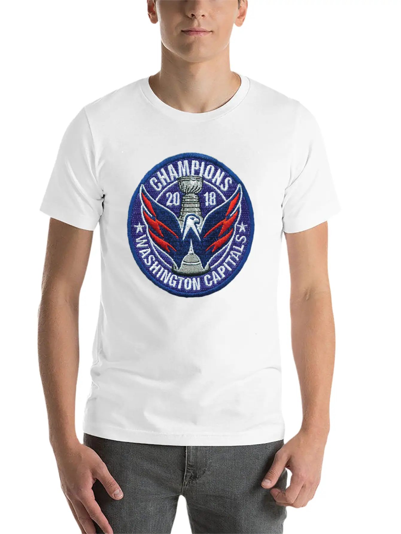 Capital's Championship Gear Unisex Short Sleeve Soft Cotton T-Shirt – Casual Everyday Wear