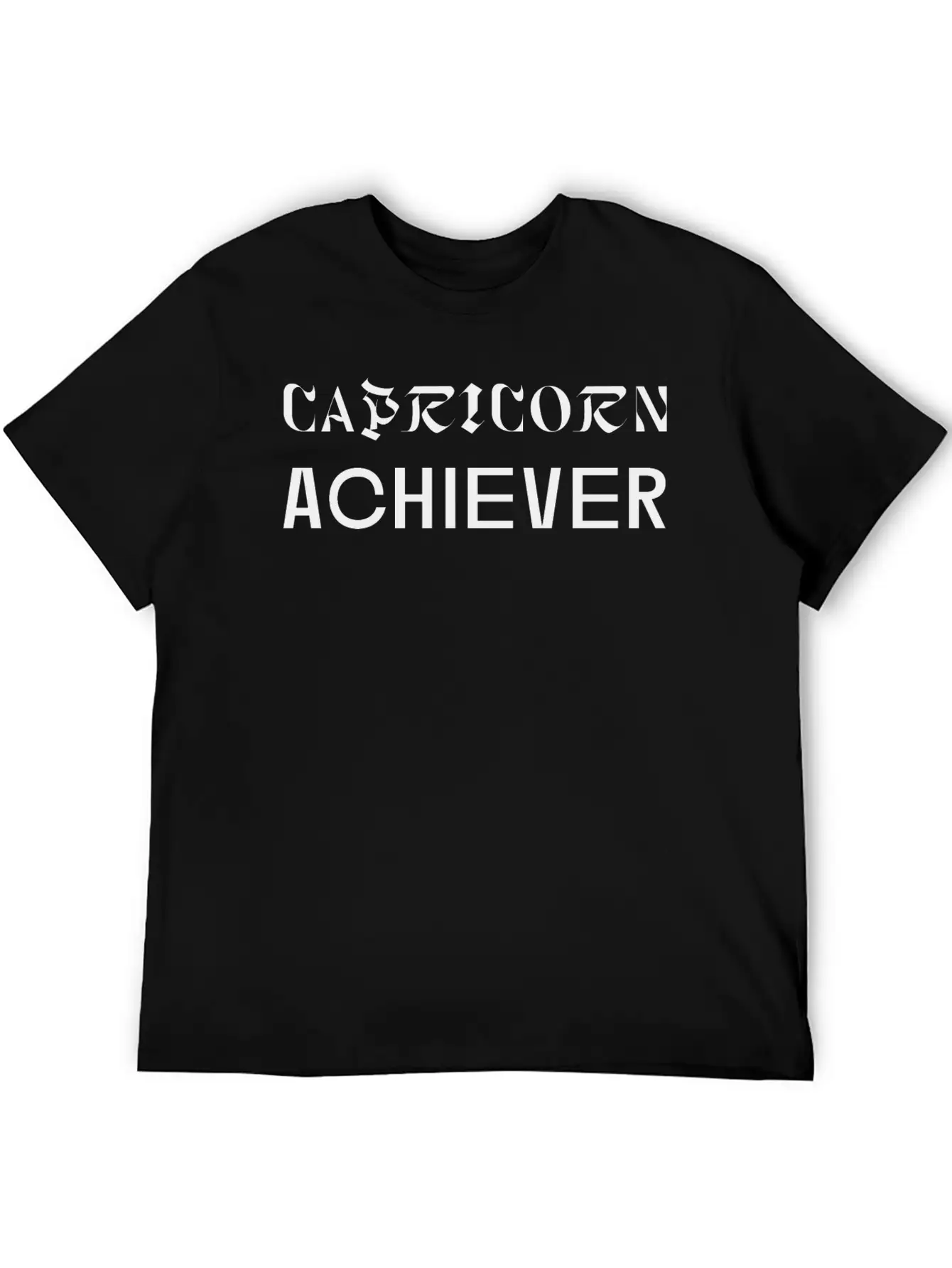 Capricorn Achiever Unisex Short Sleeve Soft Cotton T-Shirt – Casual Everyday Wear