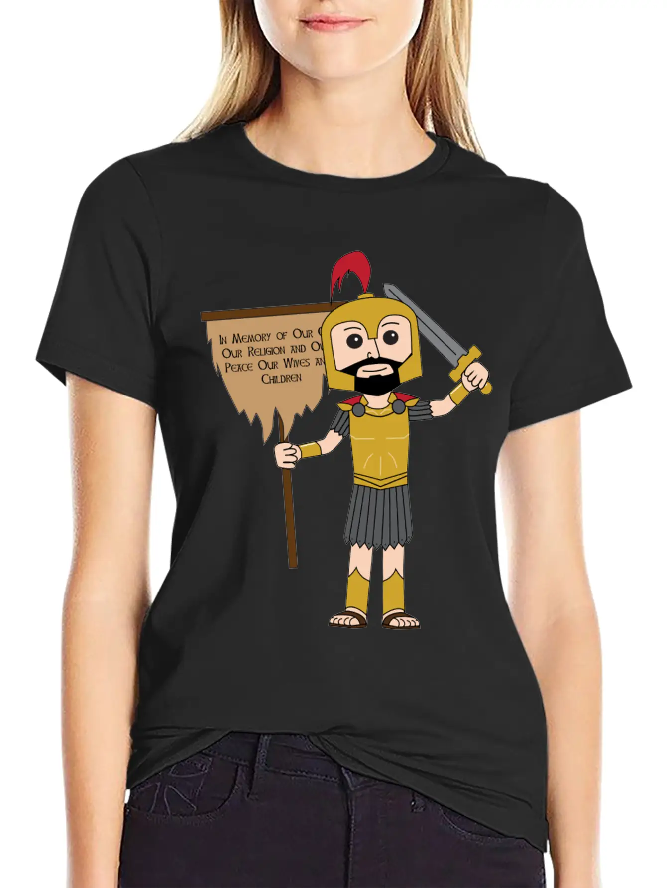 Captain Moroni With Title Of Liberty Essential Unisex Summer Tee – Soft Cotton Casual Fit
