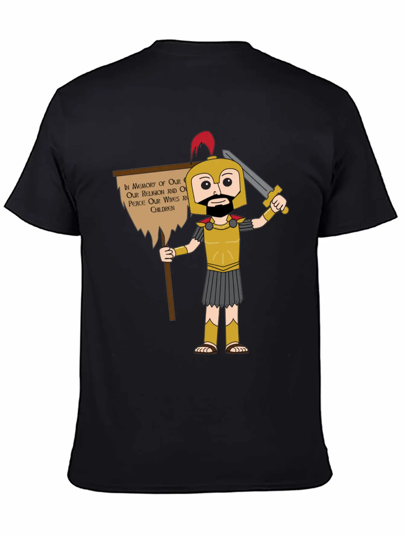 Captain Moroni With Title Of Liberty Essential Unisex Summer Tee – Soft Cotton Casual Fit