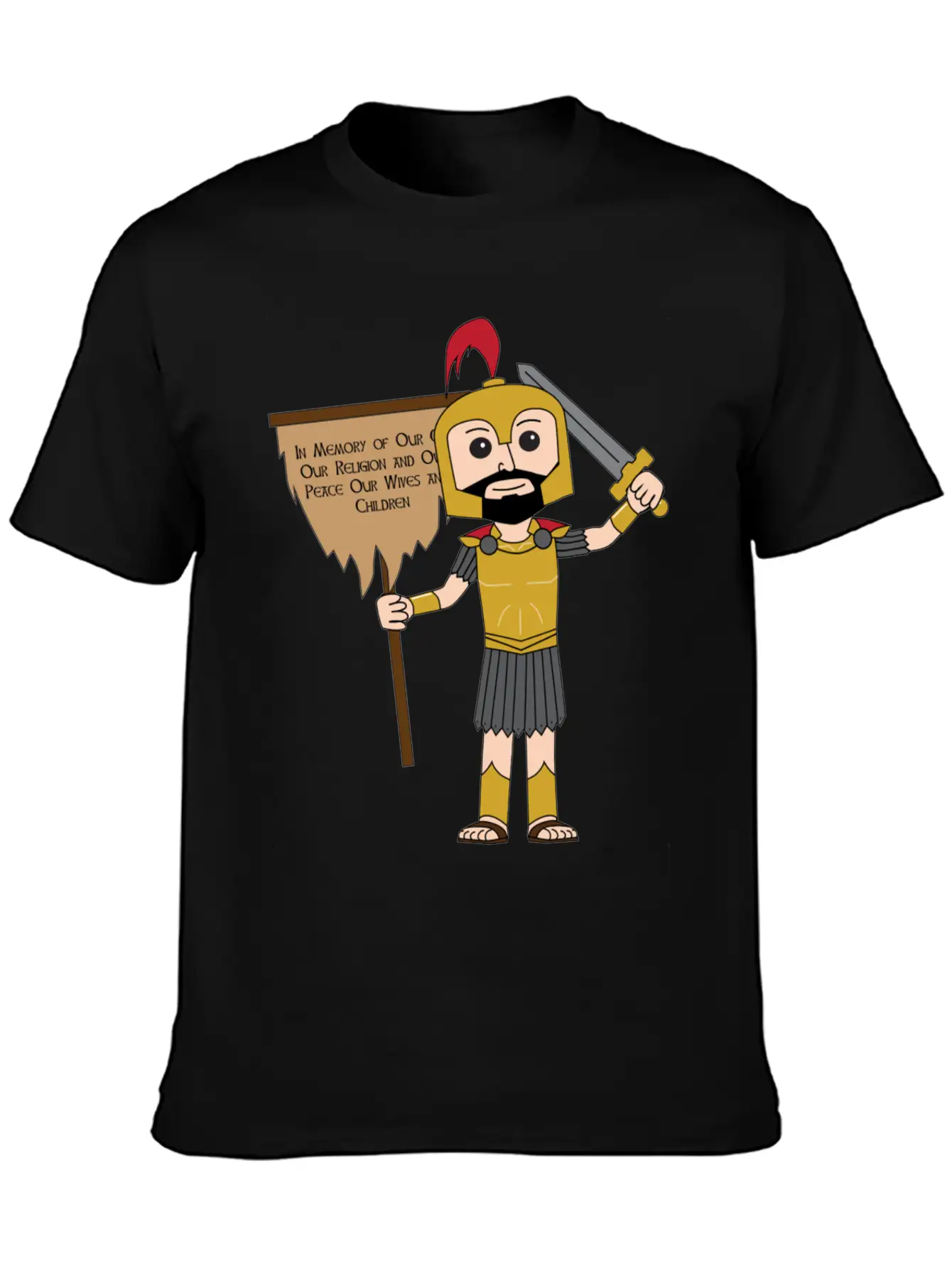 Captain Moroni With Title Of Liberty Essential Unisex Summer Tee – Soft Cotton Casual Fit