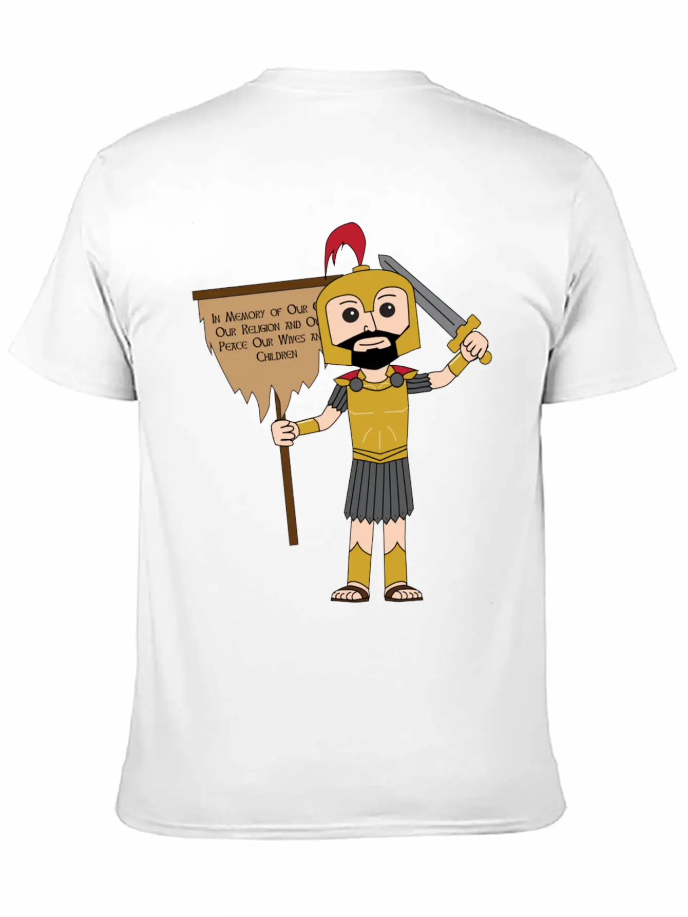 Captain Moroni With Title Of Liberty Essential Unisex Summer Tee – Soft Cotton Casual Fit