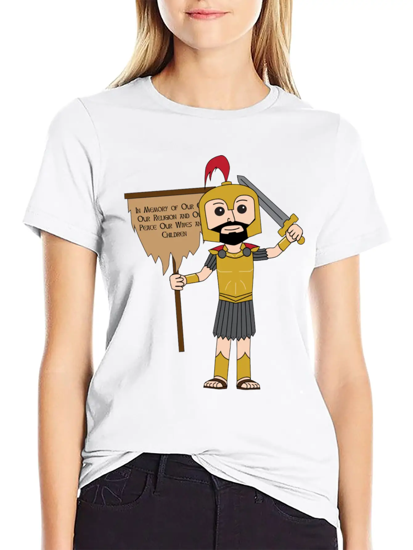 Captain Moroni With Title Of Liberty Essential Unisex Summer Tee – Soft Cotton Casual Fit