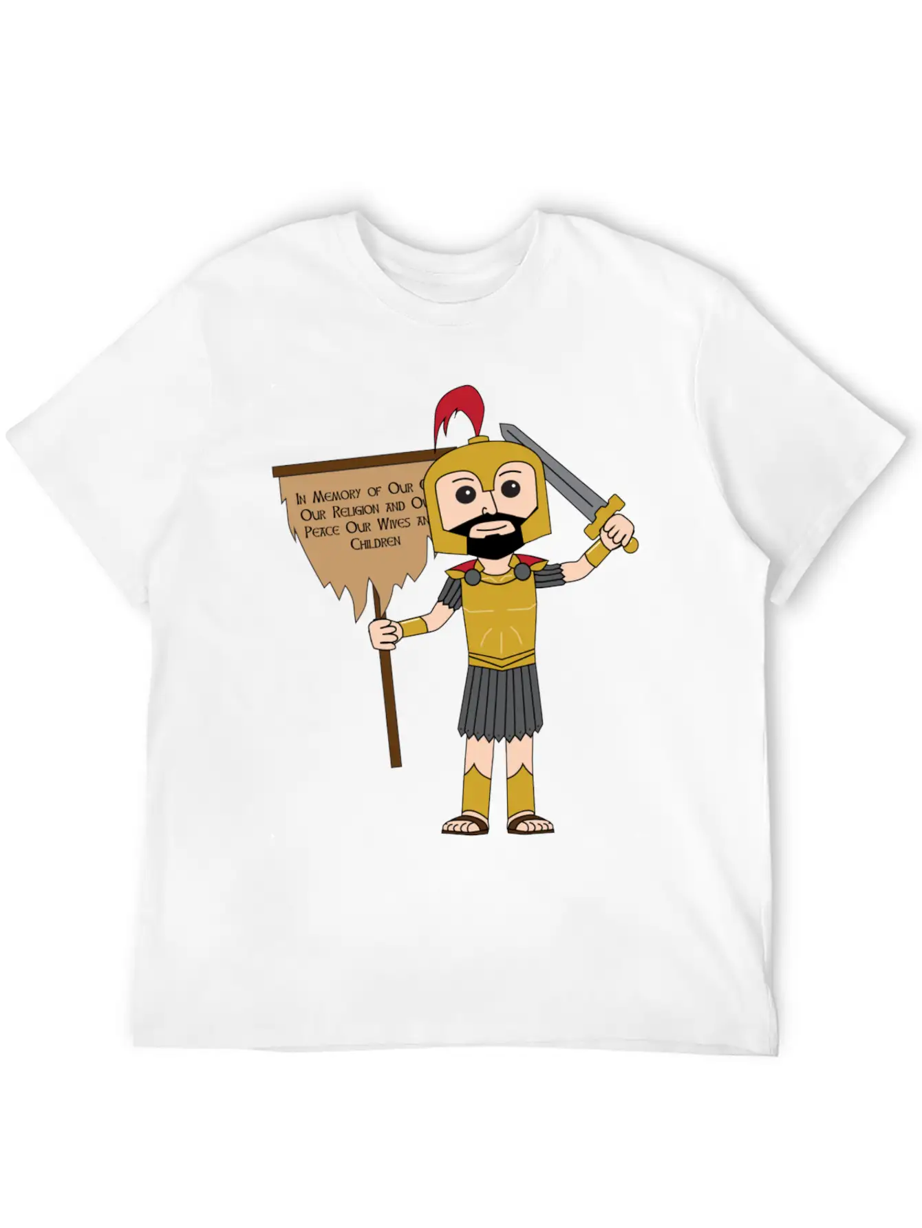 Captain Moroni With Title Of Liberty Essential Unisex Summer Tee – Soft Cotton Casual Fit