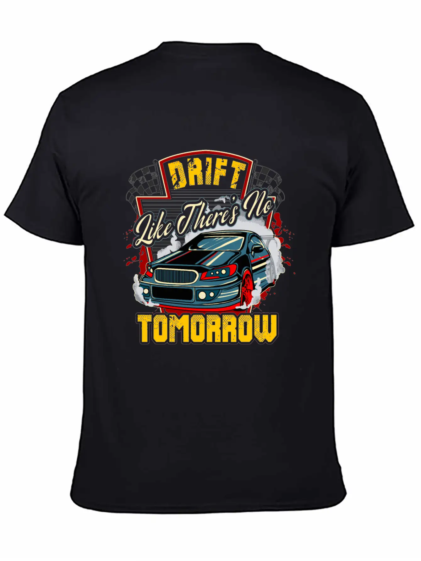 Car Drifting Competition Quote Muscle Cars For Men Stylish Everyday T-Shirt – Unisex Basic Cotton Tee