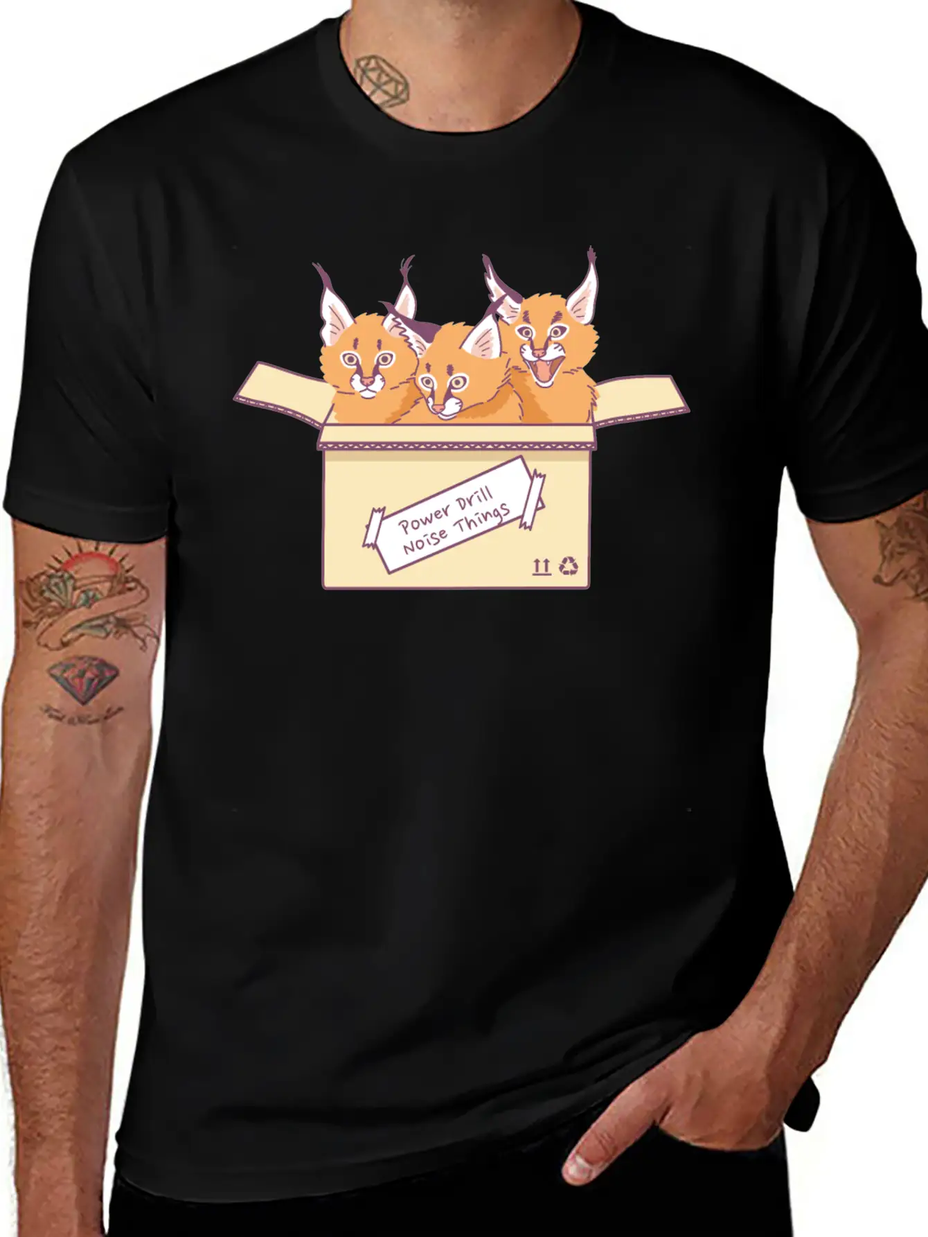 Caracal Relaxed Everyday Tee – Lightweight And Durable Cotton