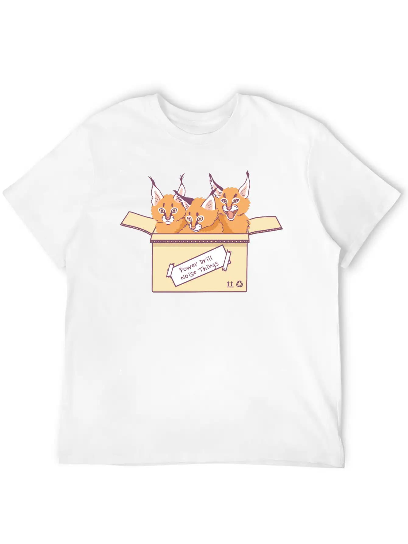Caracal Relaxed Everyday Tee – Lightweight And Durable Cotton