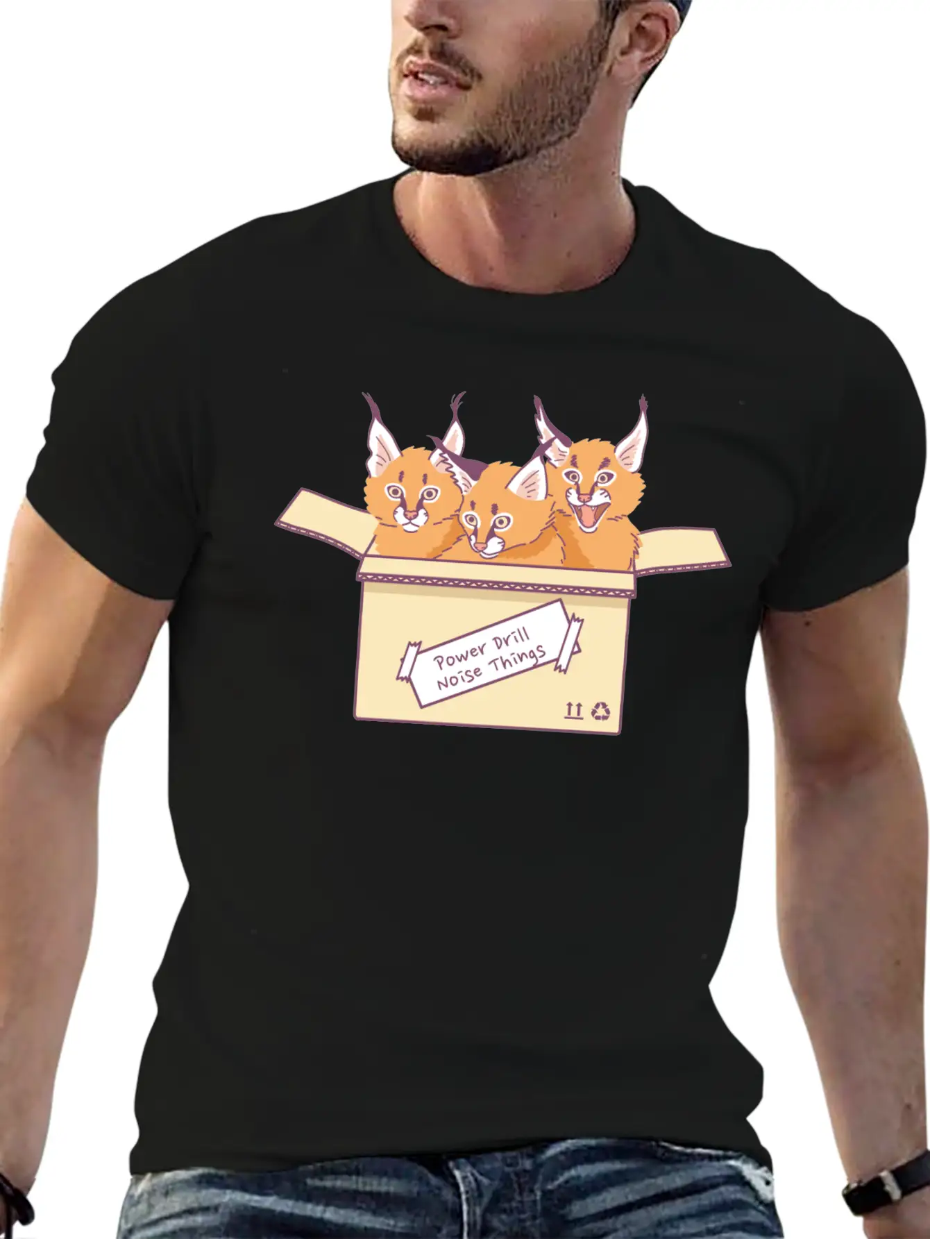 Caracal Relaxed Everyday Tee – Lightweight And Durable Cotton