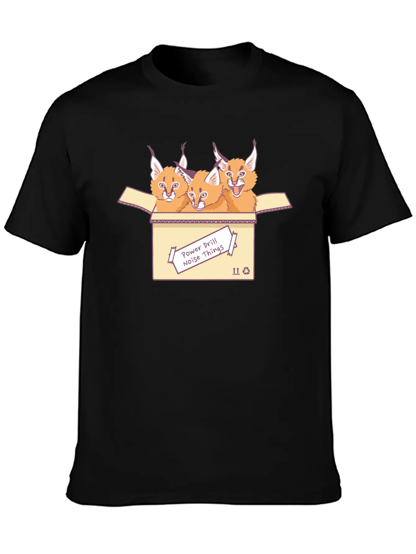 Caracal Relaxed Everyday Tee – Lightweight And Durable Cotton