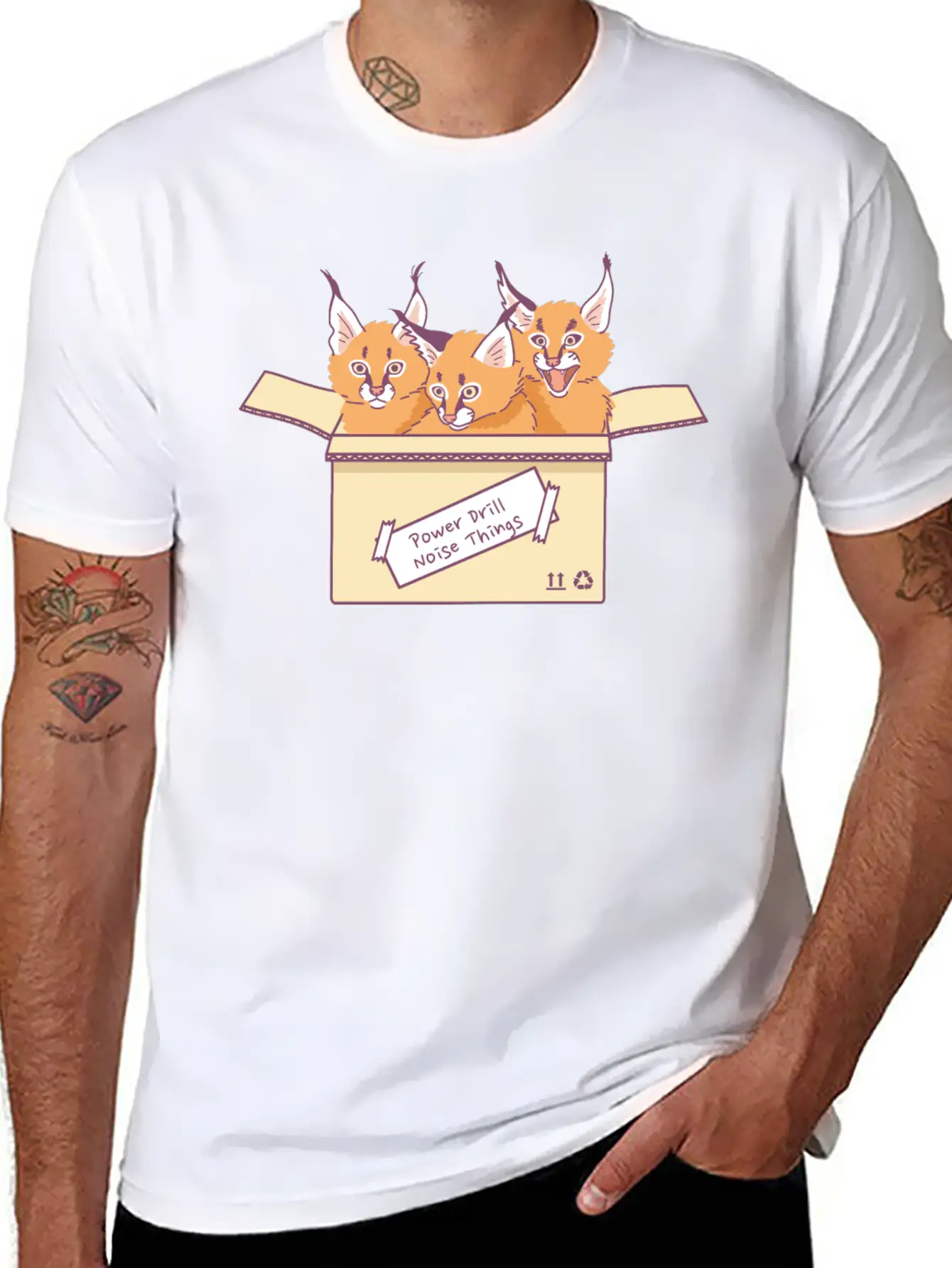 Caracal Relaxed Everyday Tee – Lightweight And Durable Cotton