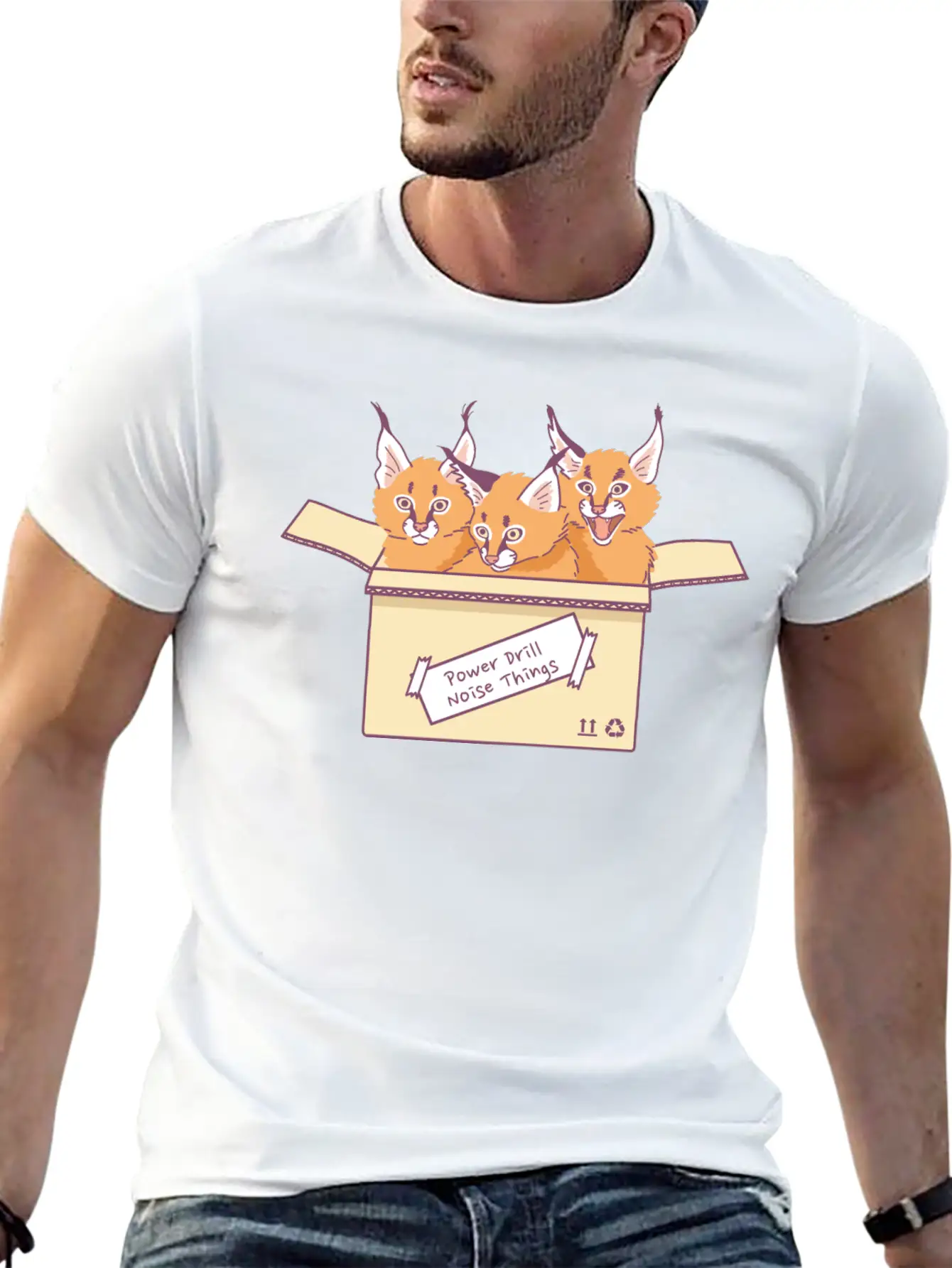Caracal Relaxed Everyday Tee – Lightweight And Durable Cotton