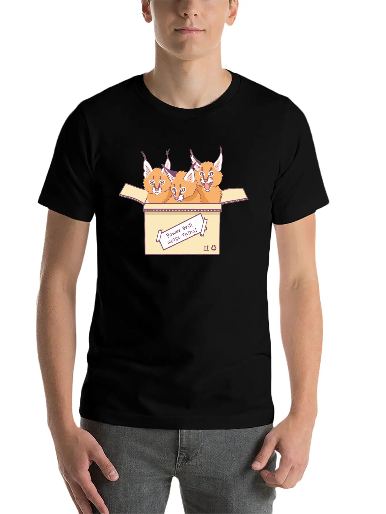 Caracal Relaxed Everyday Tee – Lightweight And Durable Cotton