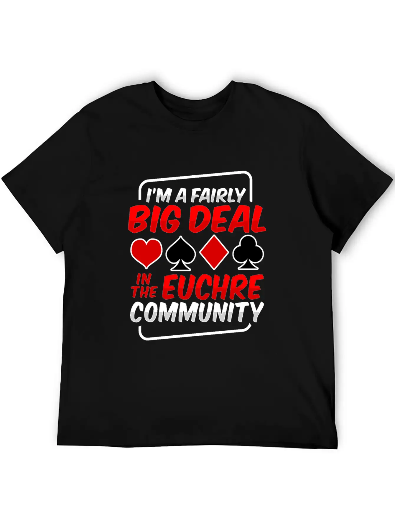 Card Game Euchre Tournament Design For A Euchre Unisex Short Sleeve Soft Cotton T-Shirt – Casual Everyday Wear
