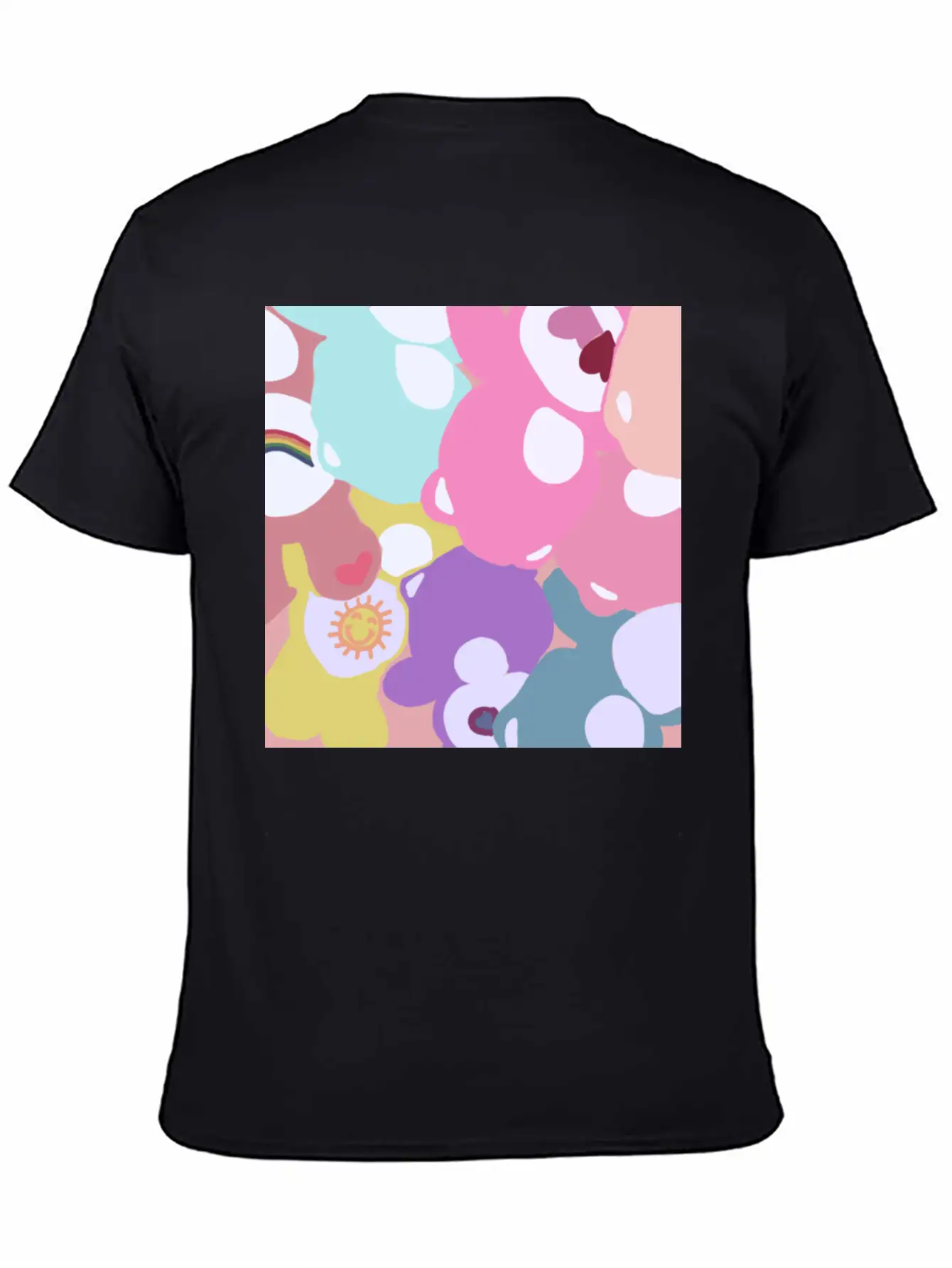 Care Bears Unisex Short Sleeve Soft Cotton T-Shirt – Casual Everyday Wear
