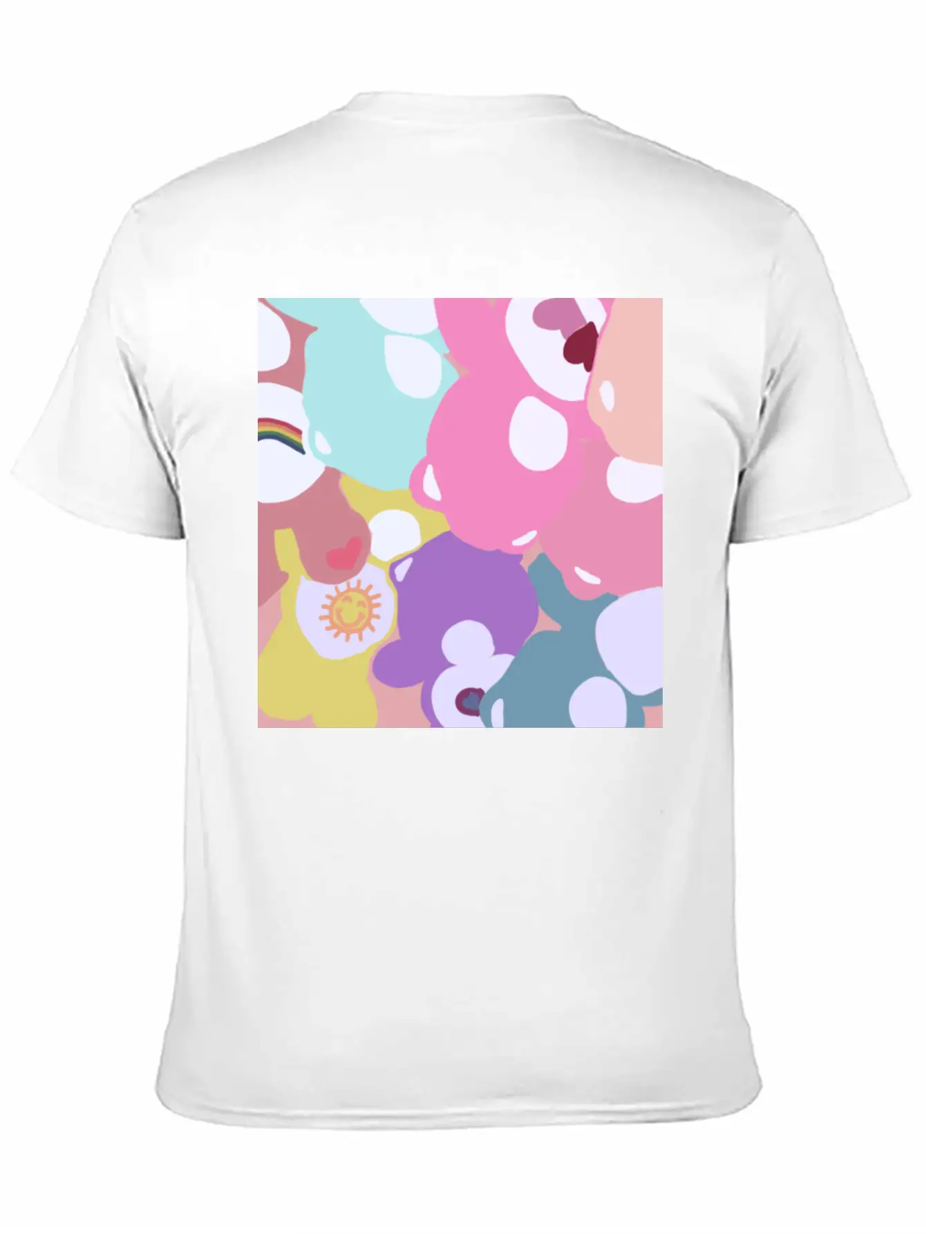 Care Bears Unisex Short Sleeve Soft Cotton T-Shirt – Casual Everyday Wear