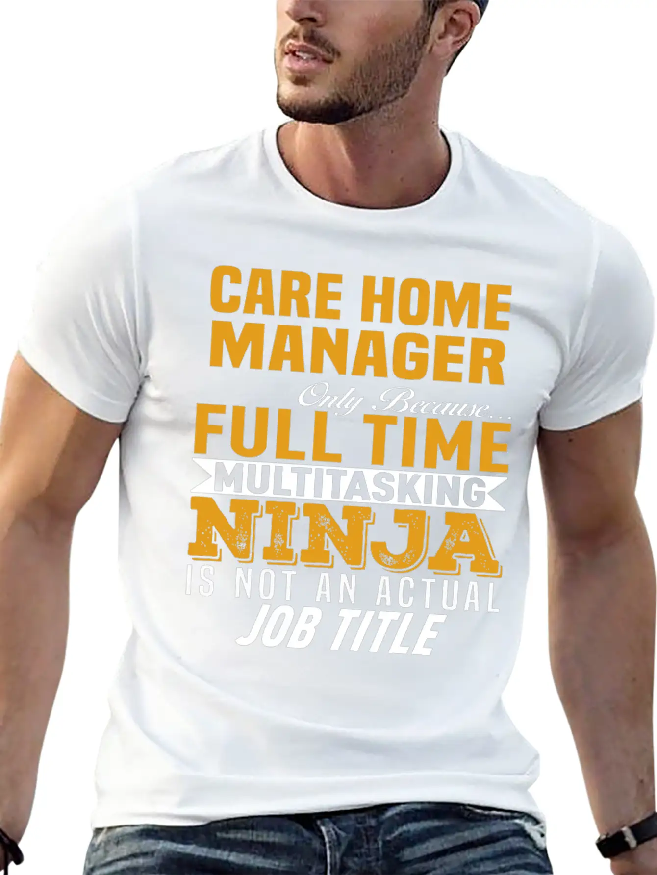Care Home Manager Essential Unisex Summer Tee – Soft Cotton Casual Fit
