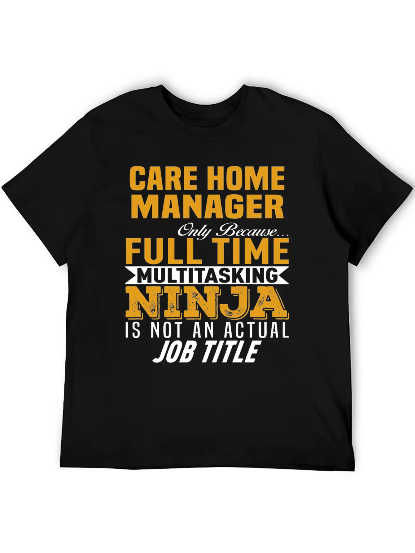 Care Home Manager Essential Unisex Summer Tee – Soft Cotton Casual Fit