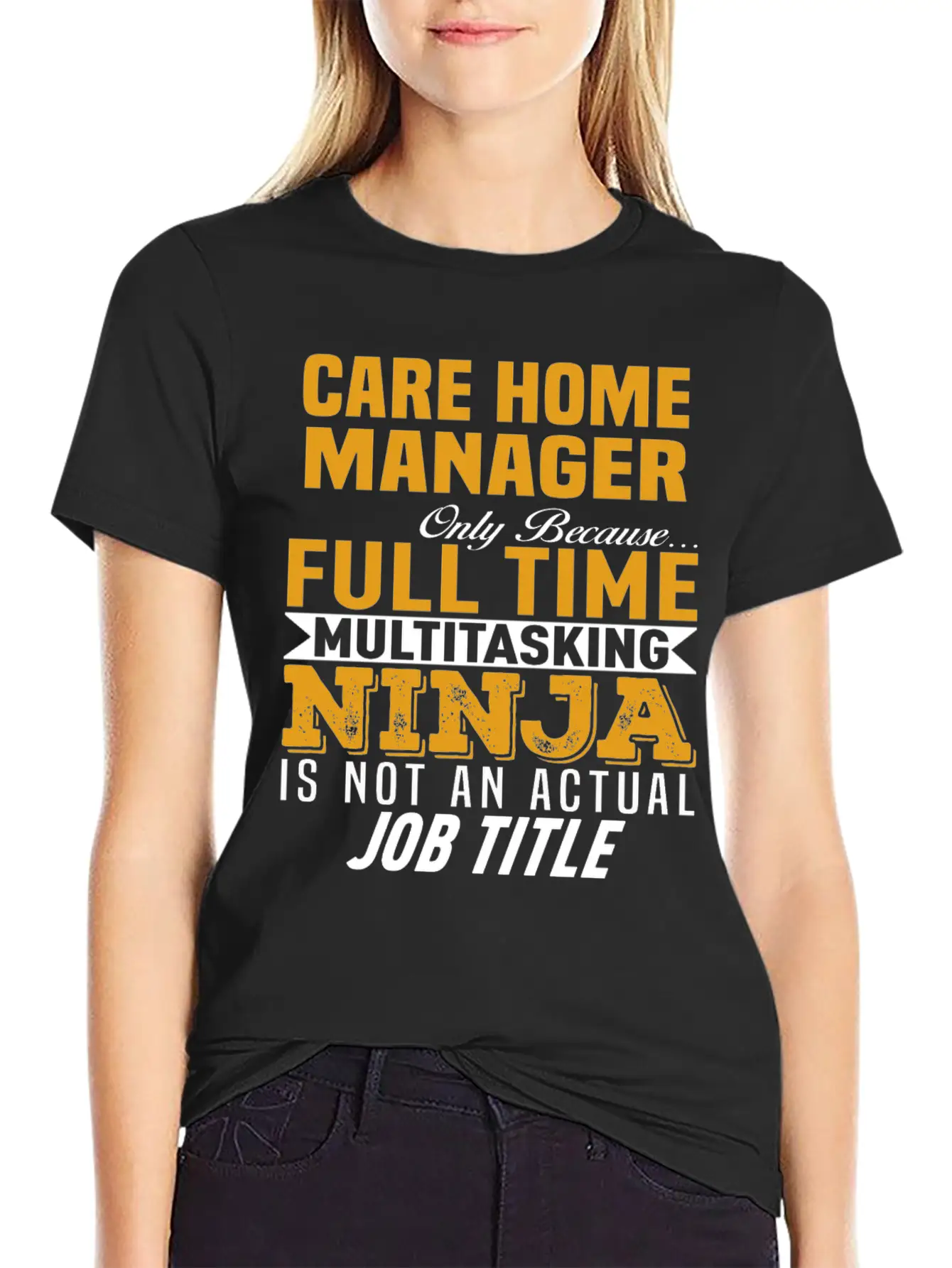 Care Home Manager Essential Unisex Summer Tee – Soft Cotton Casual Fit
