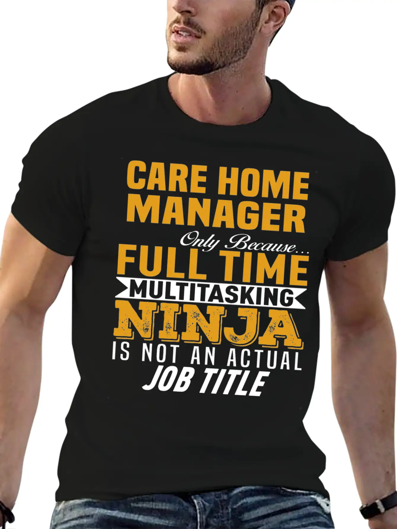 Care Home Manager Essential Unisex Summer Tee – Soft Cotton Casual Fit