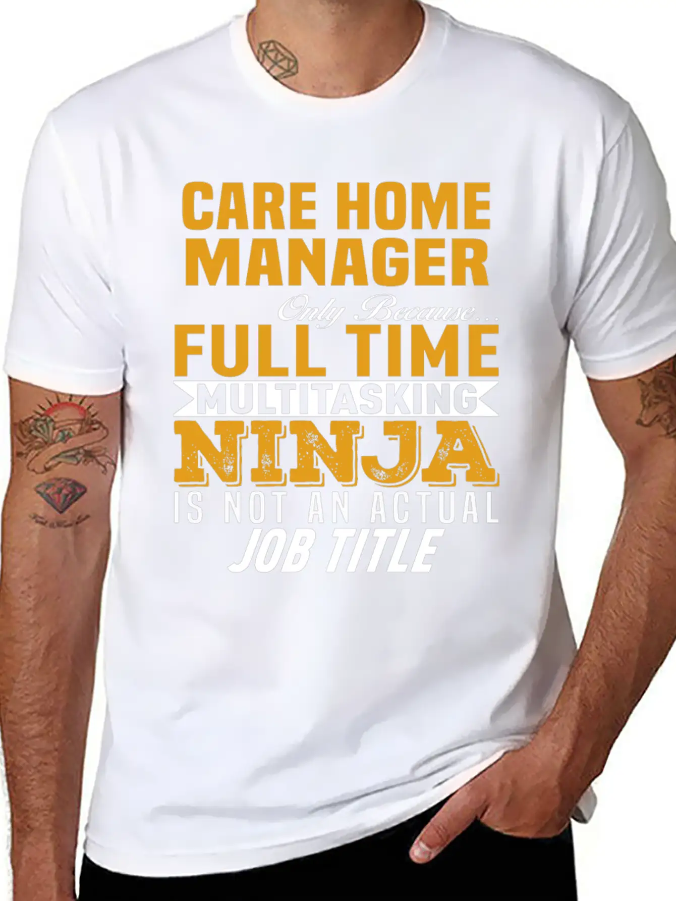 Care Home Manager Essential Unisex Summer Tee – Soft Cotton Casual Fit