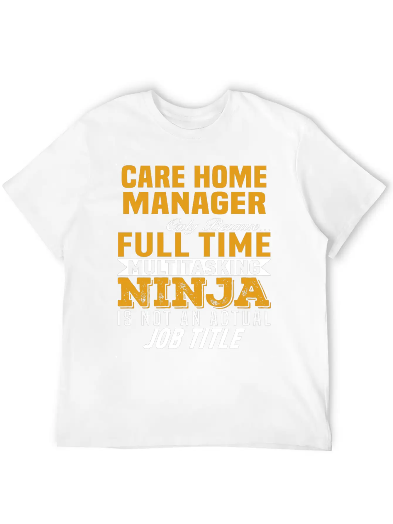 Care Home Manager Essential Unisex Summer Tee – Soft Cotton Casual Fit