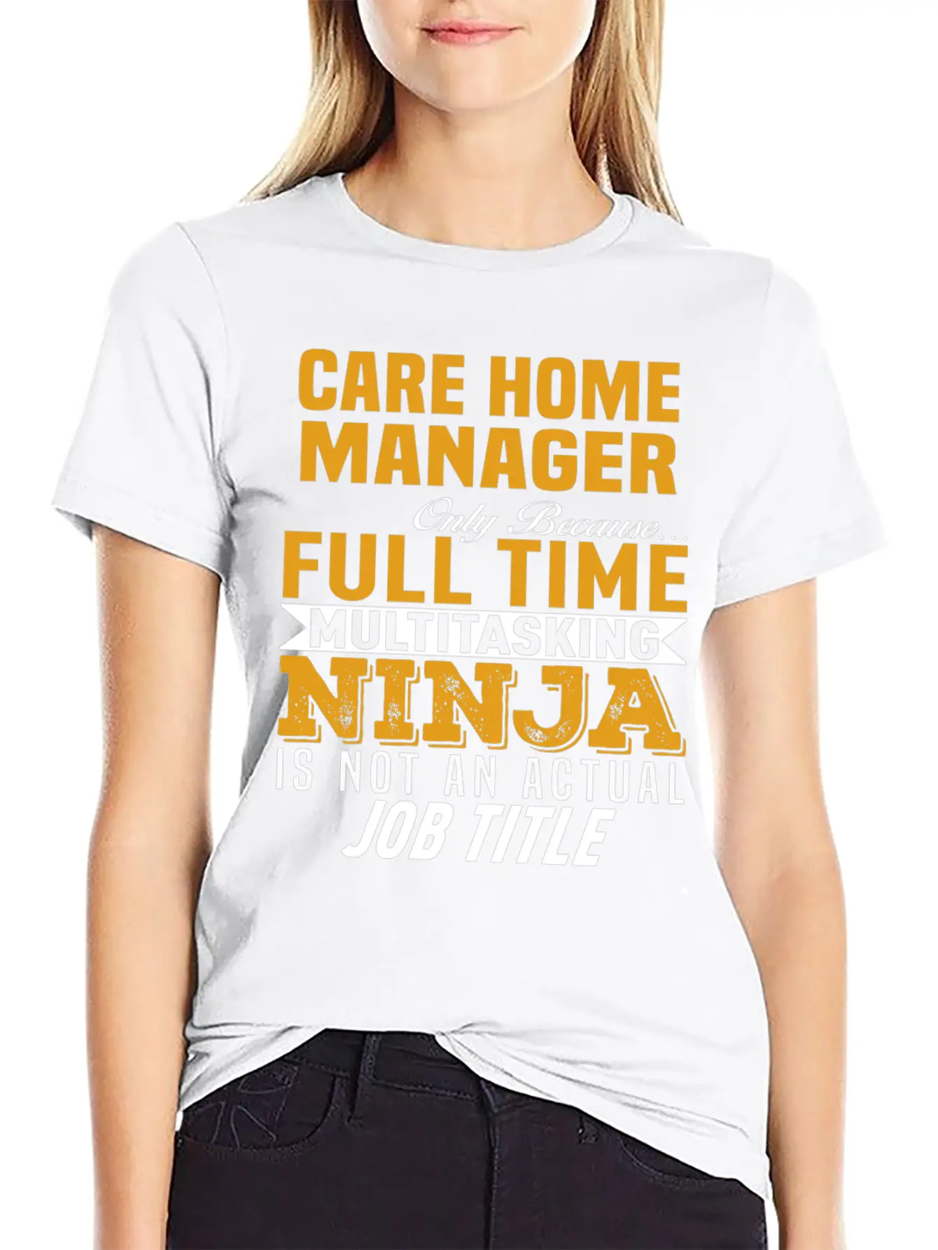 Care Home Manager Essential Unisex Summer Tee – Soft Cotton Casual Fit