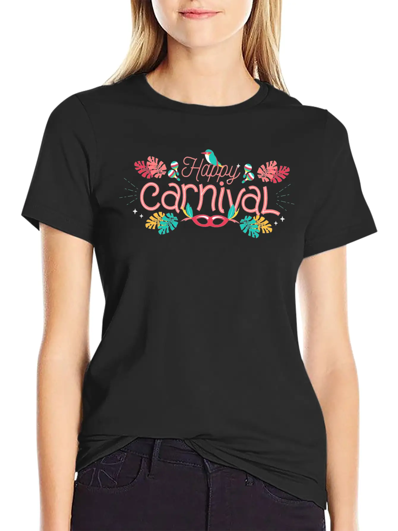 Carnival Mardi Gras Saying Celebration Camels Stylish Everyday T-Shirt – Unisex Basic Cotton Tee