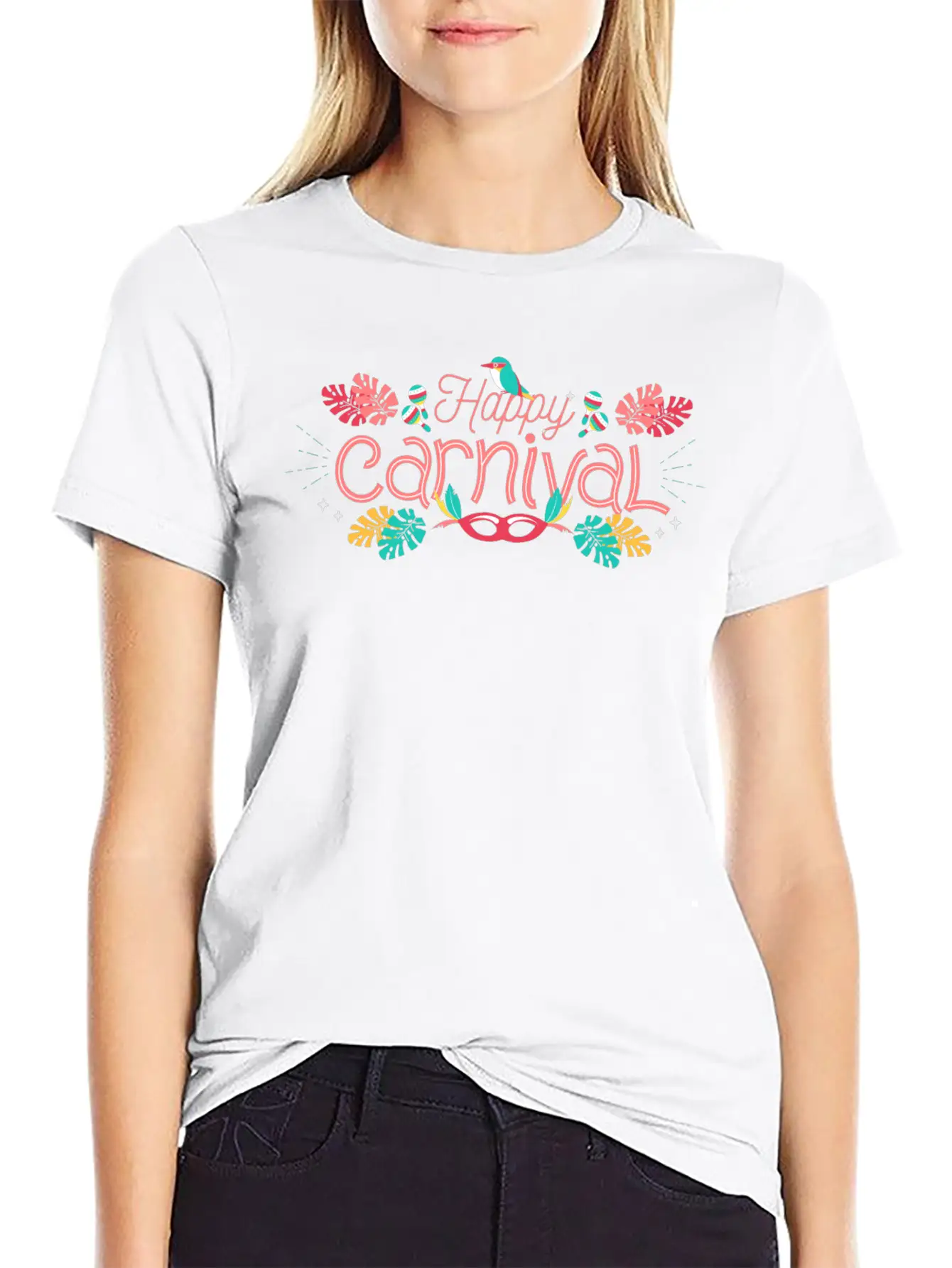 Carnival Mardi Gras Saying Celebration Camels Stylish Everyday T-Shirt – Unisex Basic Cotton Tee